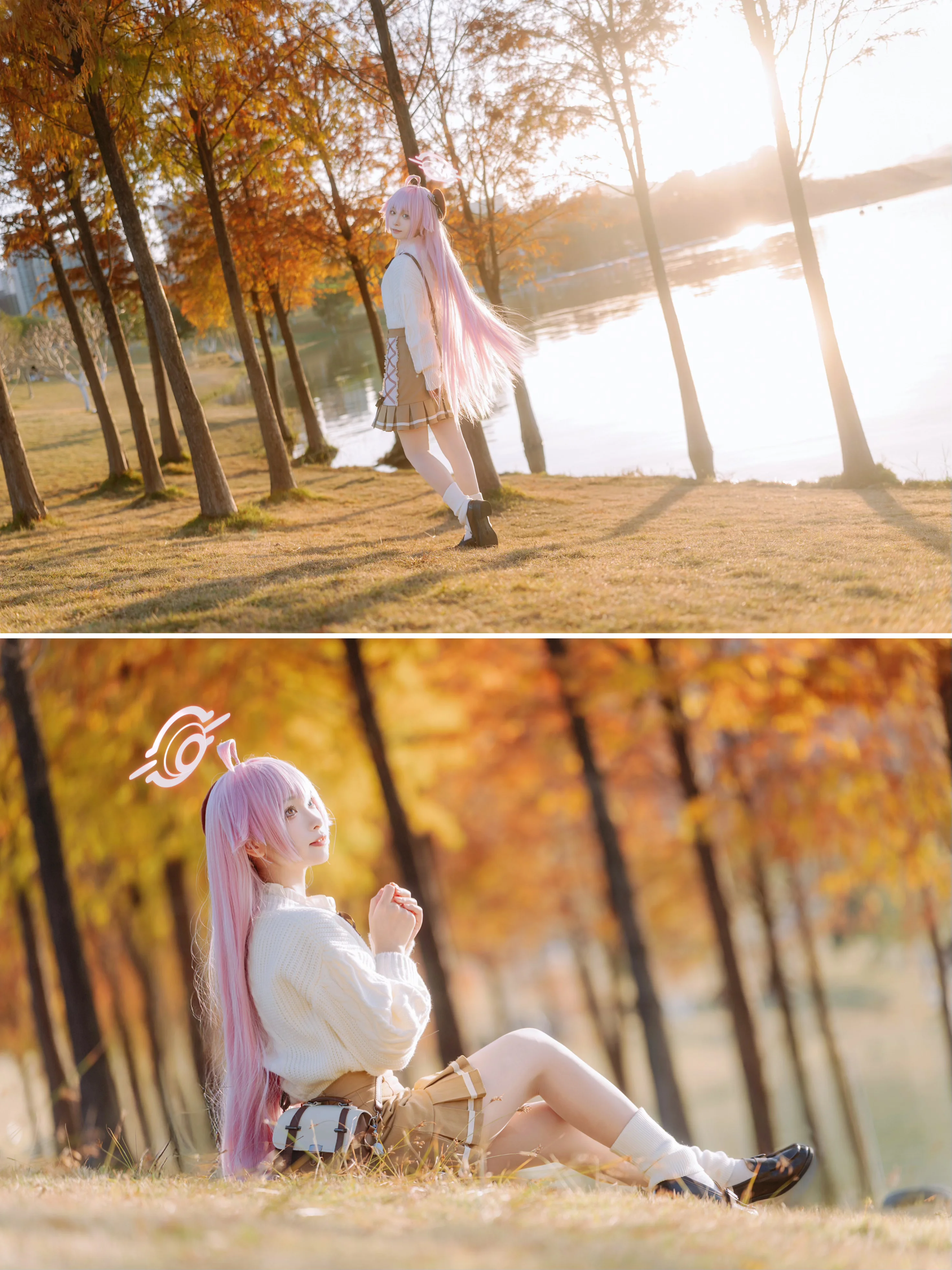 [Takanashi Hoshino cosplay] Autumn Jiulong Lake Bald Cypress and Abydos - Image 5