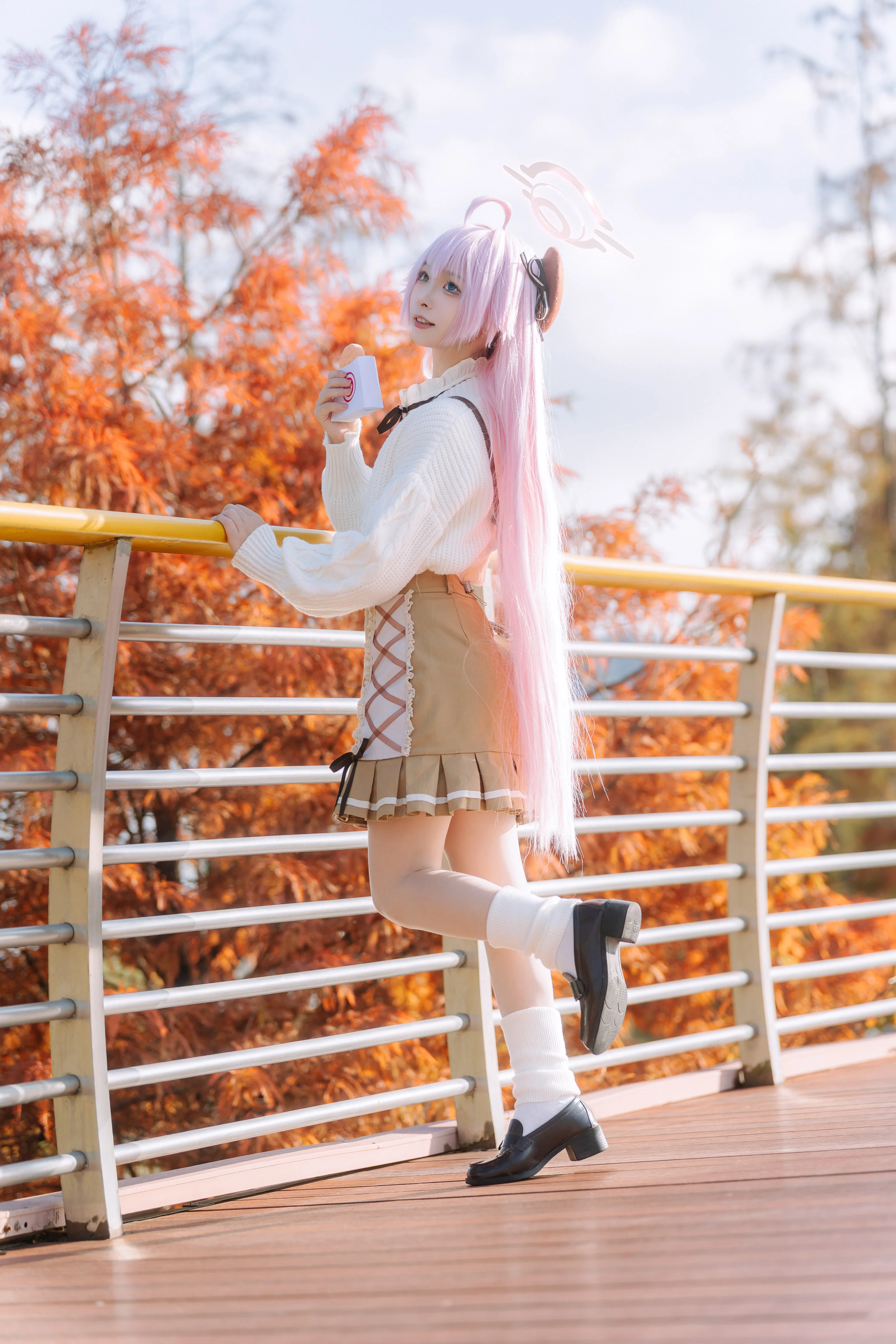 [Takanashi Hoshino cosplay] Autumn Jiulong Lake Bald Cypress and Abydos - Image 6