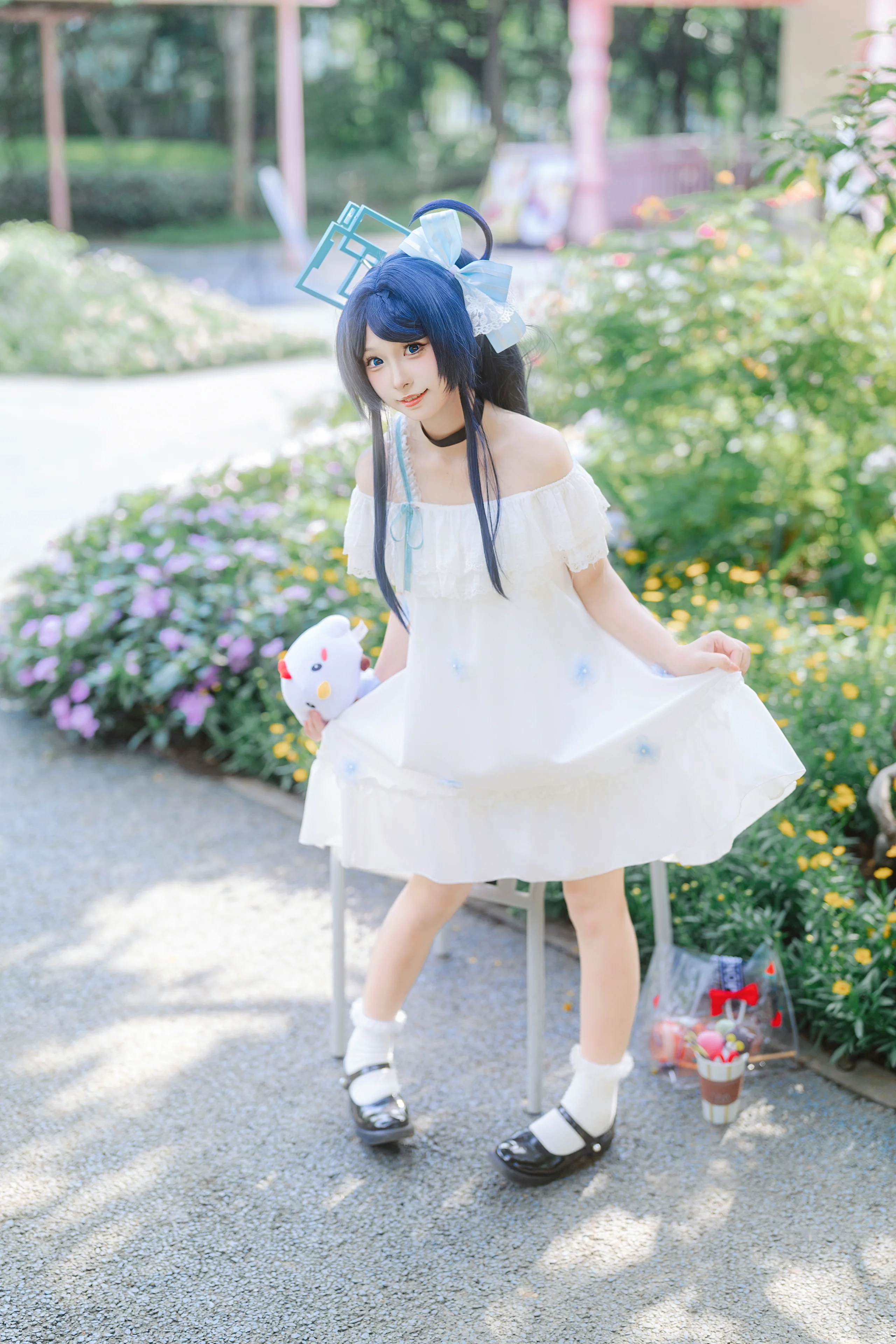 [Tendou Arisu cosplay] Pure Moments in Blue Archive, Feeling the Joy of Children's Day in Advance - Image 1