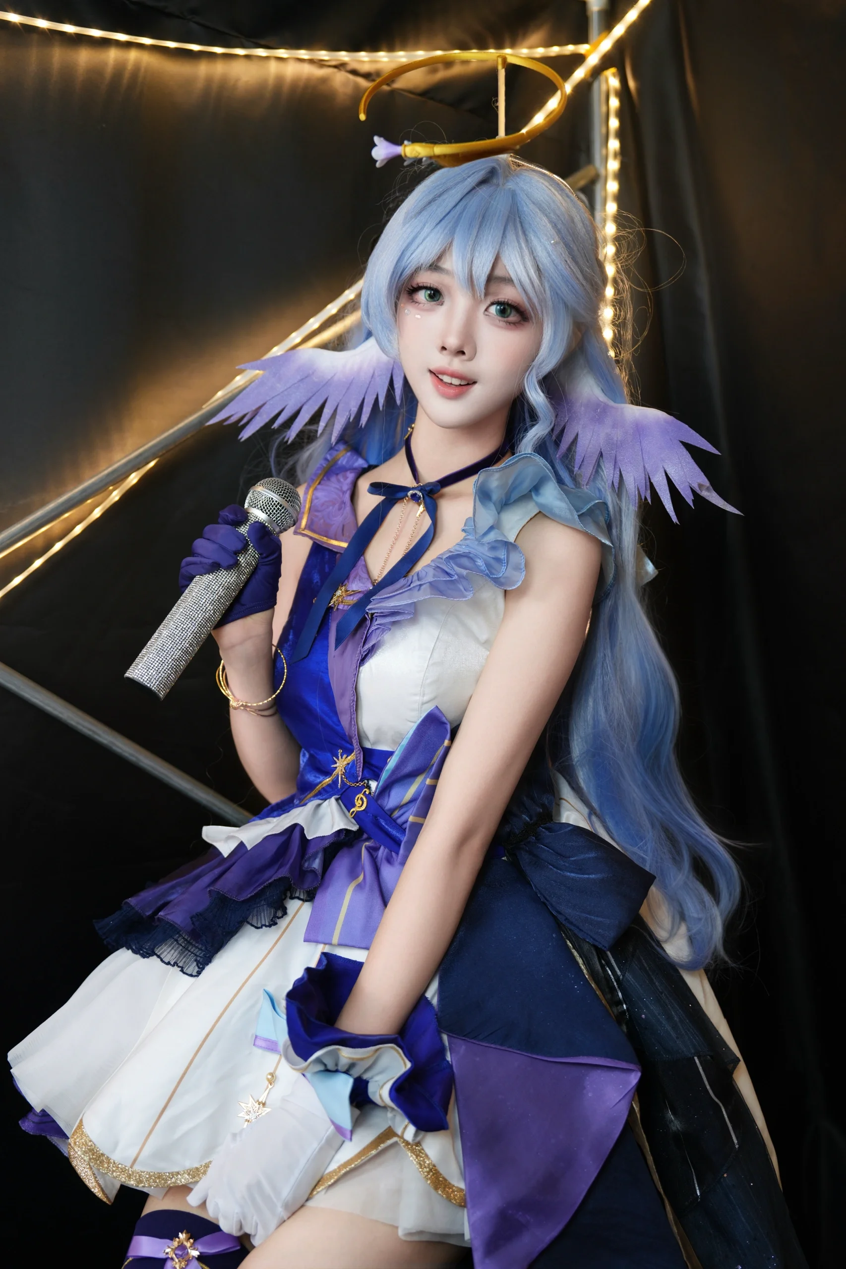 【知更鸟cos】崩坏星穹铁道打歌服，舞台上的小鸟