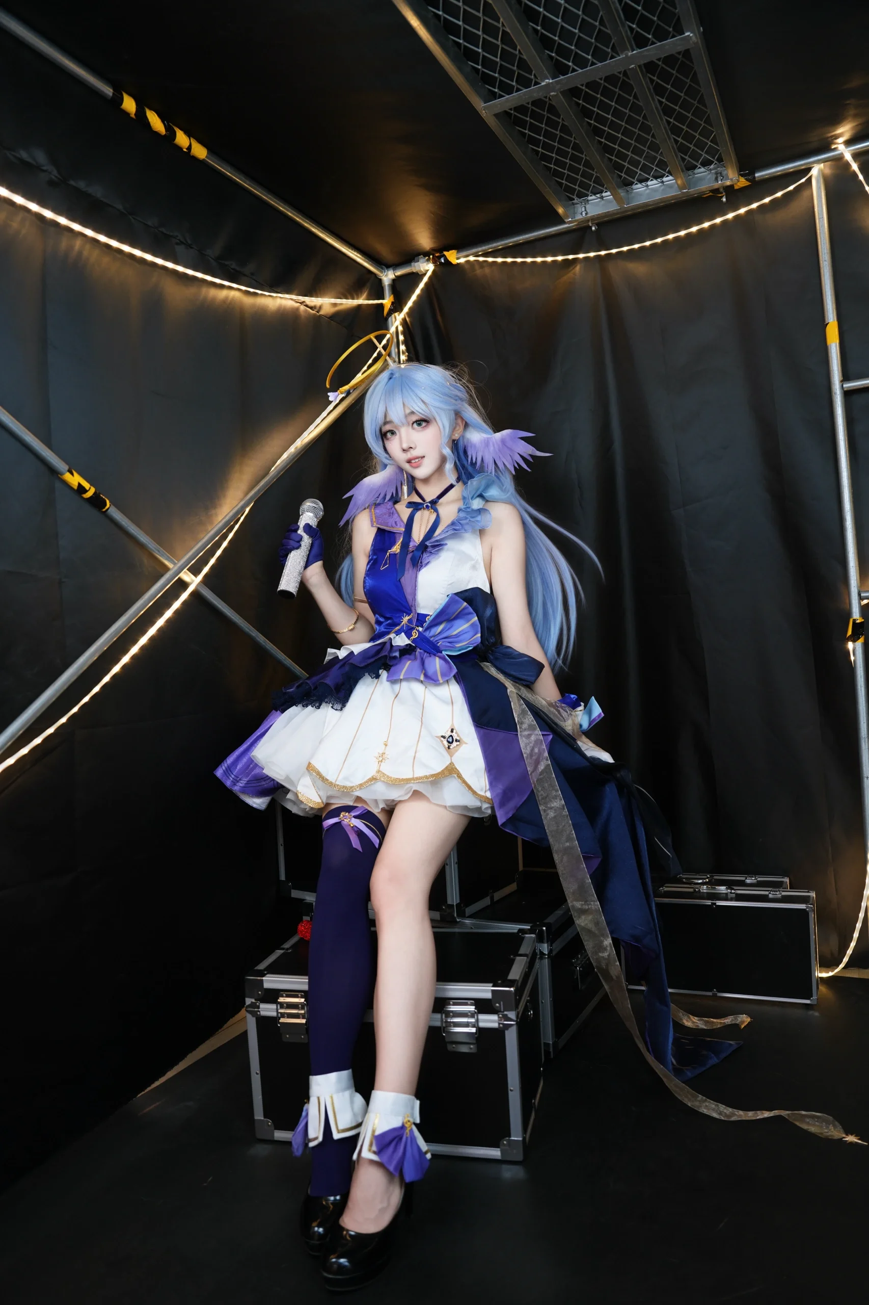 【知更鸟cos】崩坏星穹铁道打歌服，舞台上的小鸟 - 第 3 张