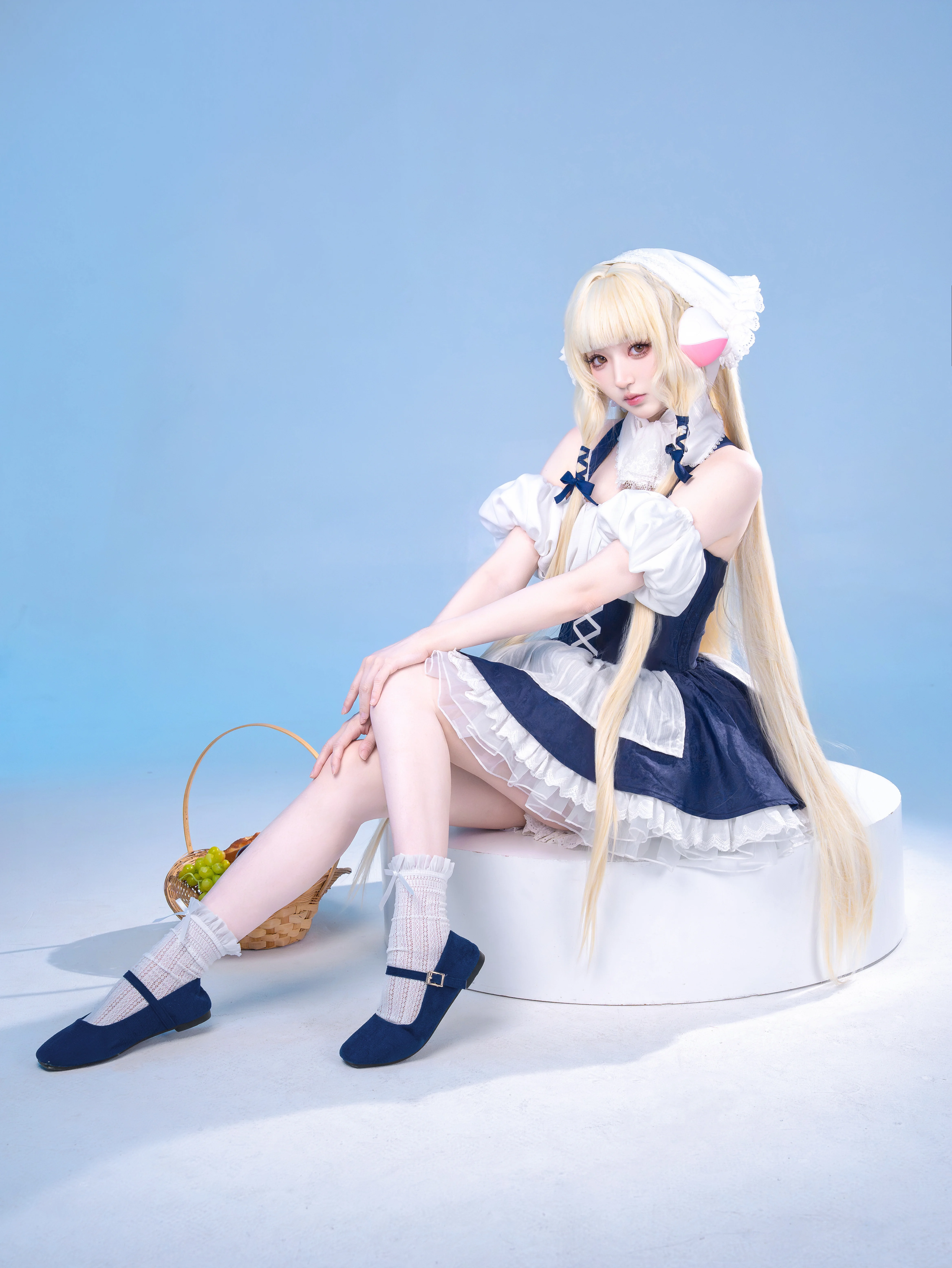 [Chii cosplay] Chobits Maid Outfit — The Blue and White Color Scheme is Truly Healing - Image 3