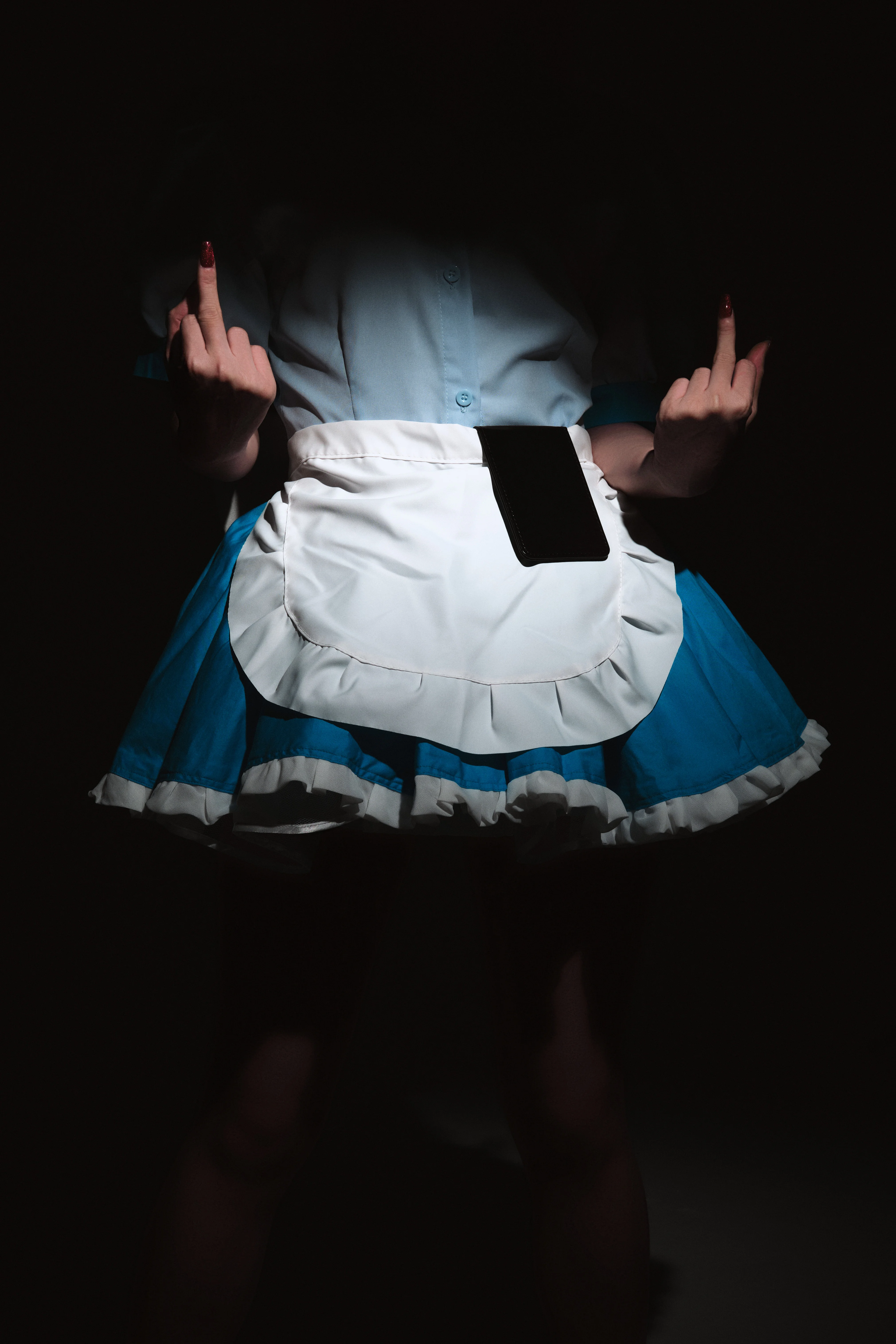 【Panty cos】吊带袜天使里的冷门服务员套 - 第 11 张