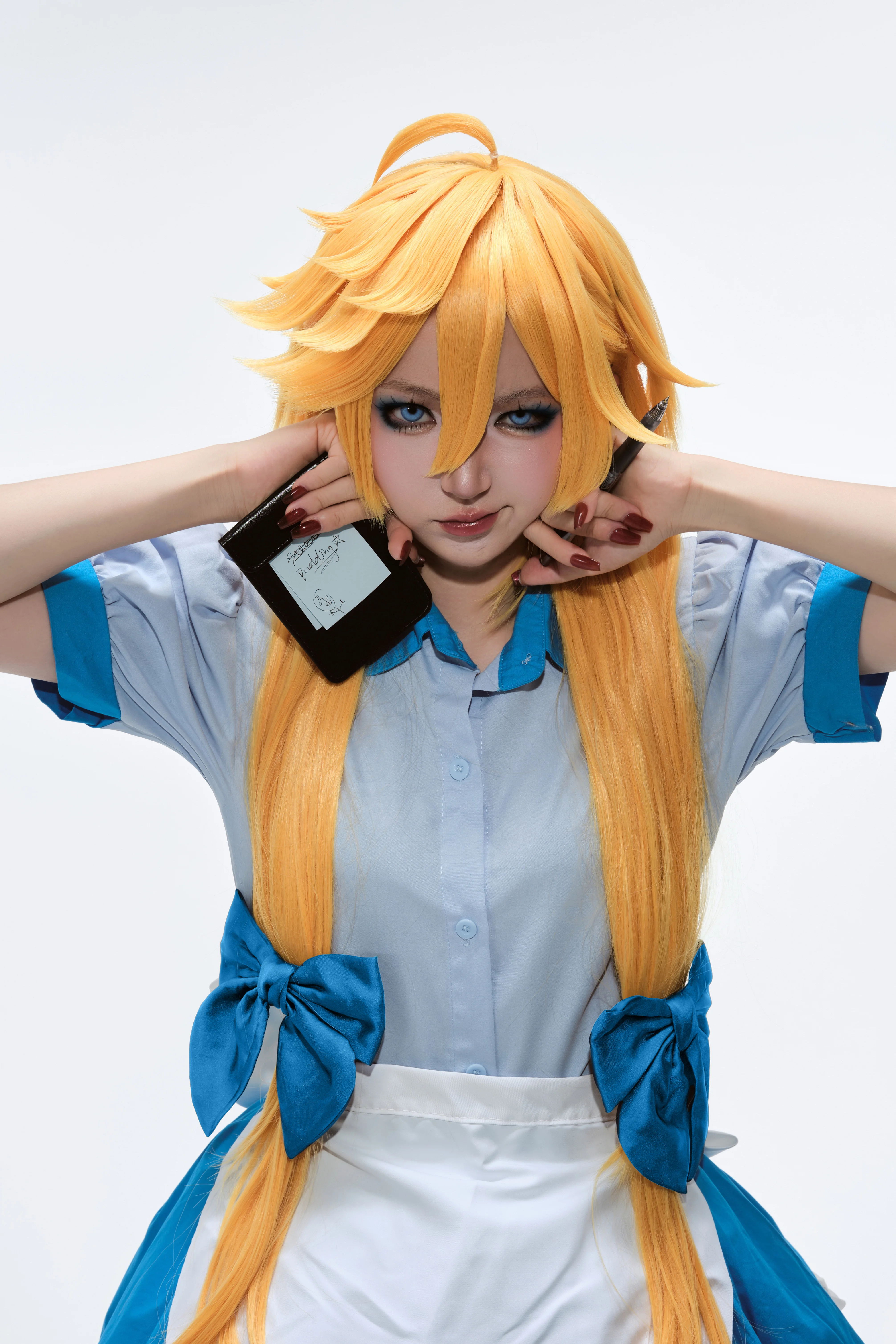 【Panty cos】吊带袜天使里的冷门服务员套 - 第 2 张