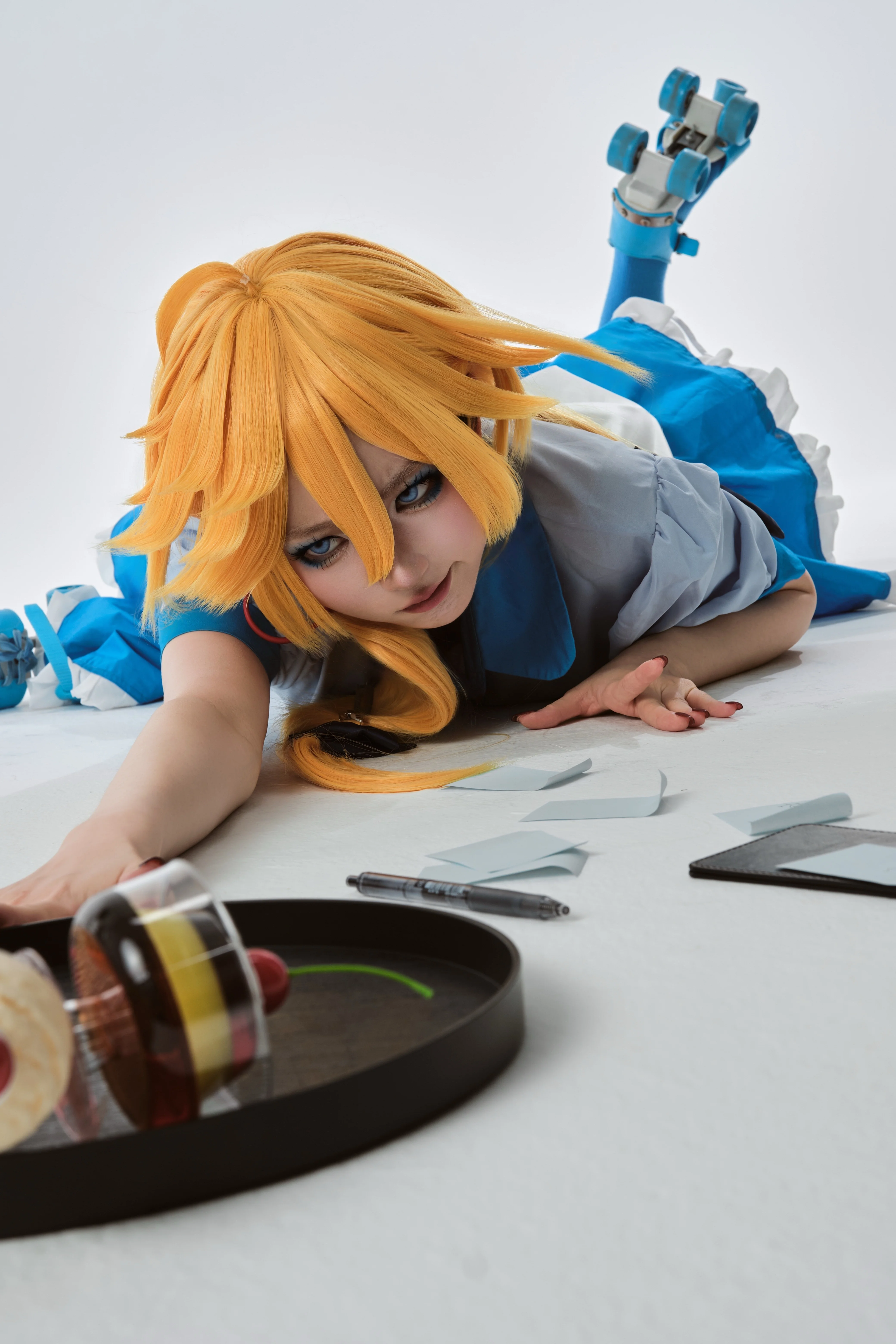 【Panty cos】吊带袜天使里的冷门服务员套 - 第 7 张