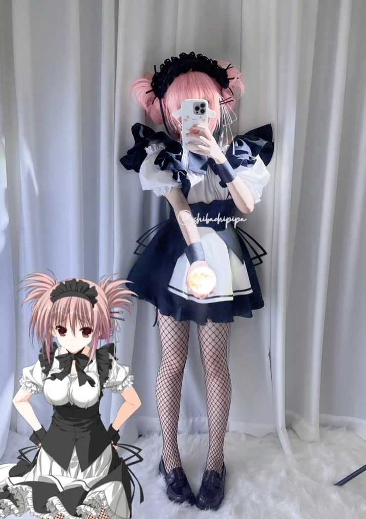 【鸟谷真琴cos】月亮与女仆装，手持月球的日常