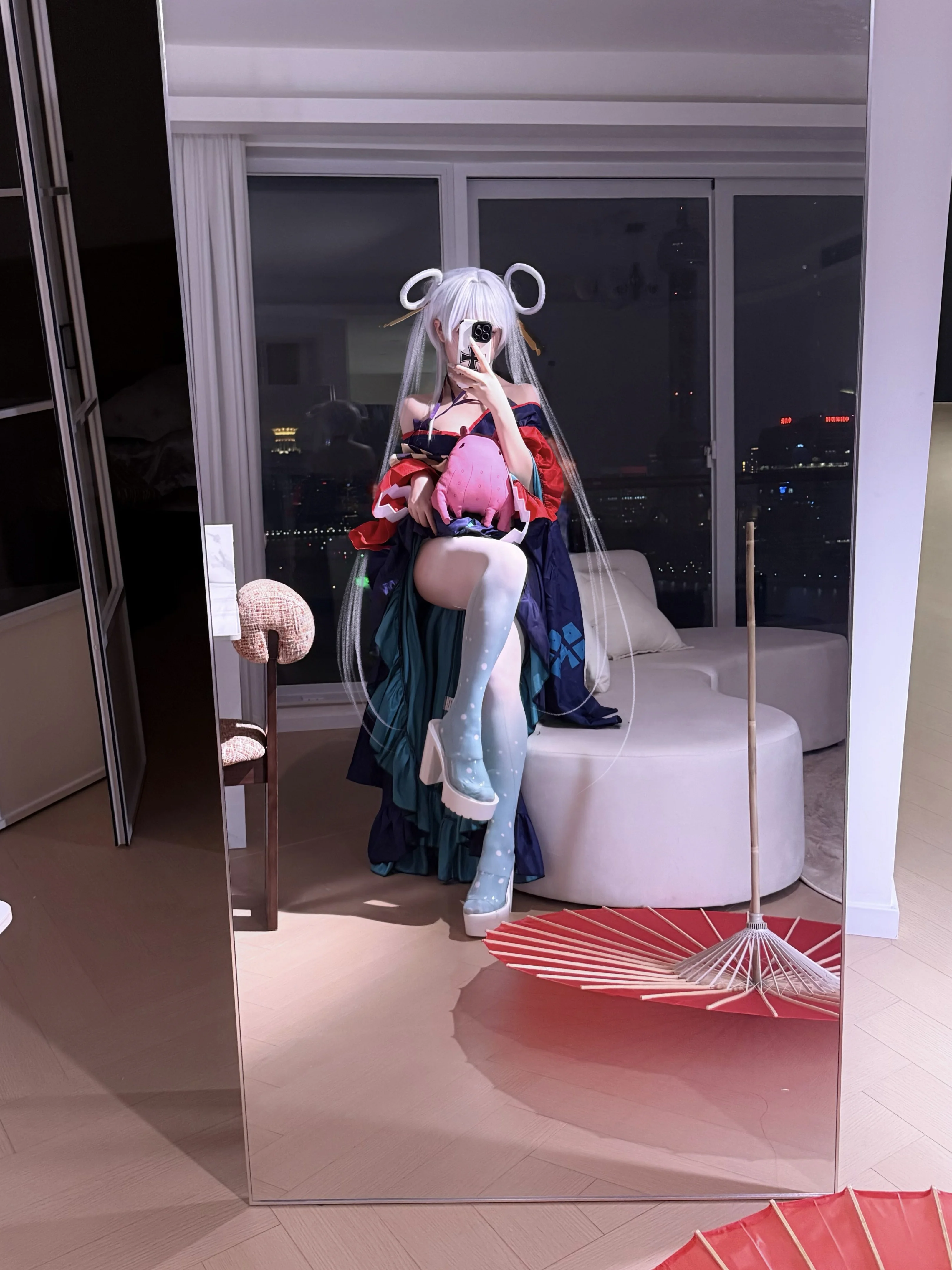 【辉夜姬cos】超时空辉夜姬，没拍成正片也要记录一下 - 第 2 张