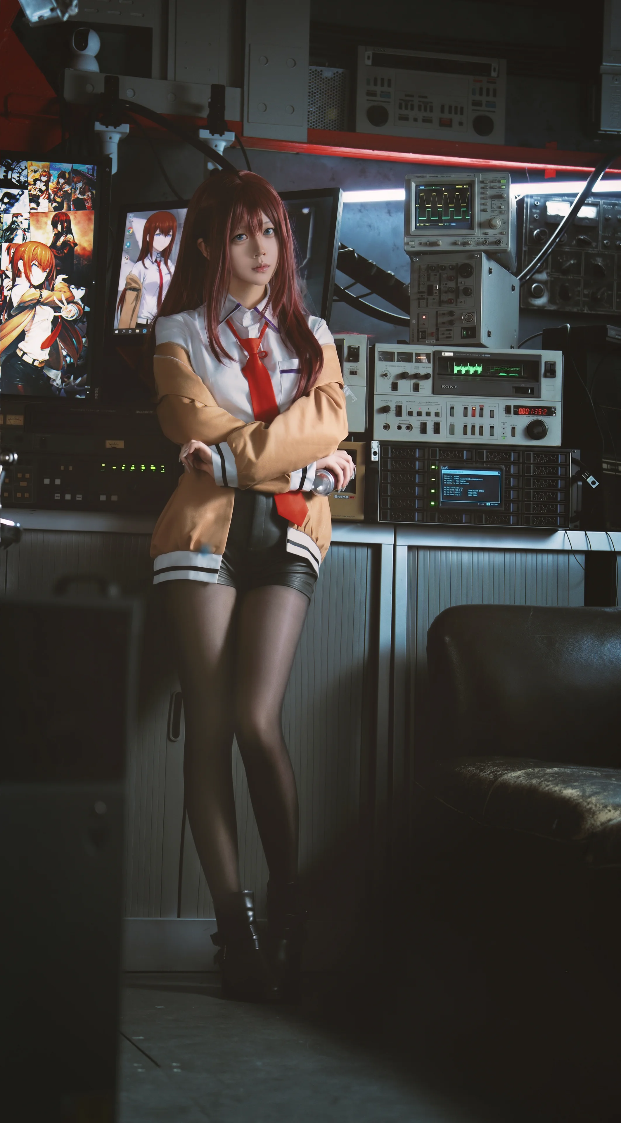 【牧濑红莉栖cos】命运石之门里的科研少女，在实验室里跨越时空