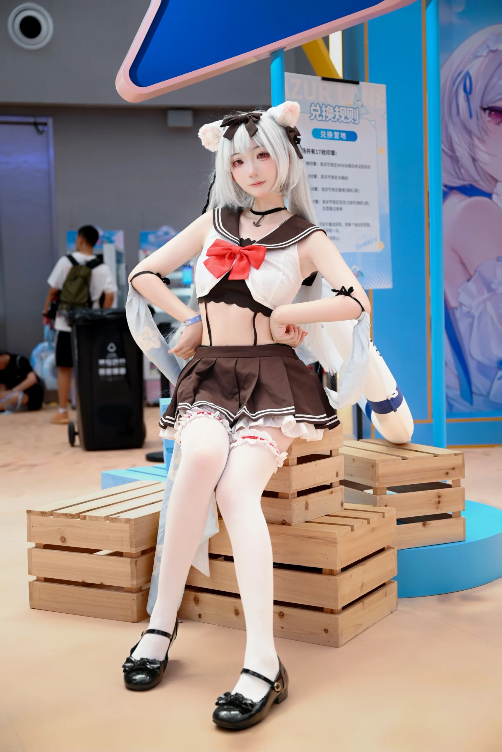 【碧蓝航线雪风cos】盛夏清凉节限定出击，雪风大人驾到 - 第 1 张