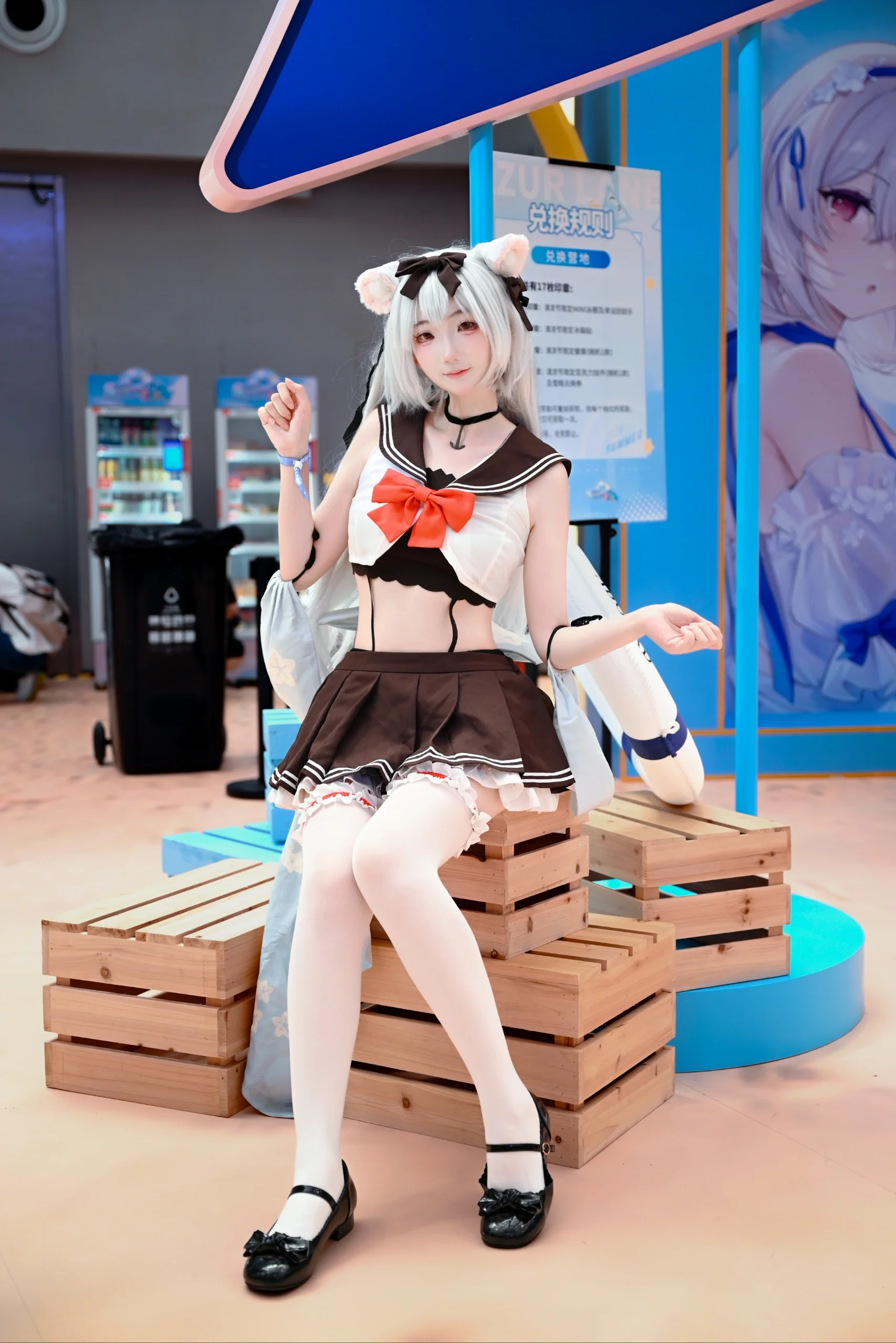 【碧蓝航线雪风cos】盛夏清凉节限定出击，雪风大人驾到 - 第 2 张