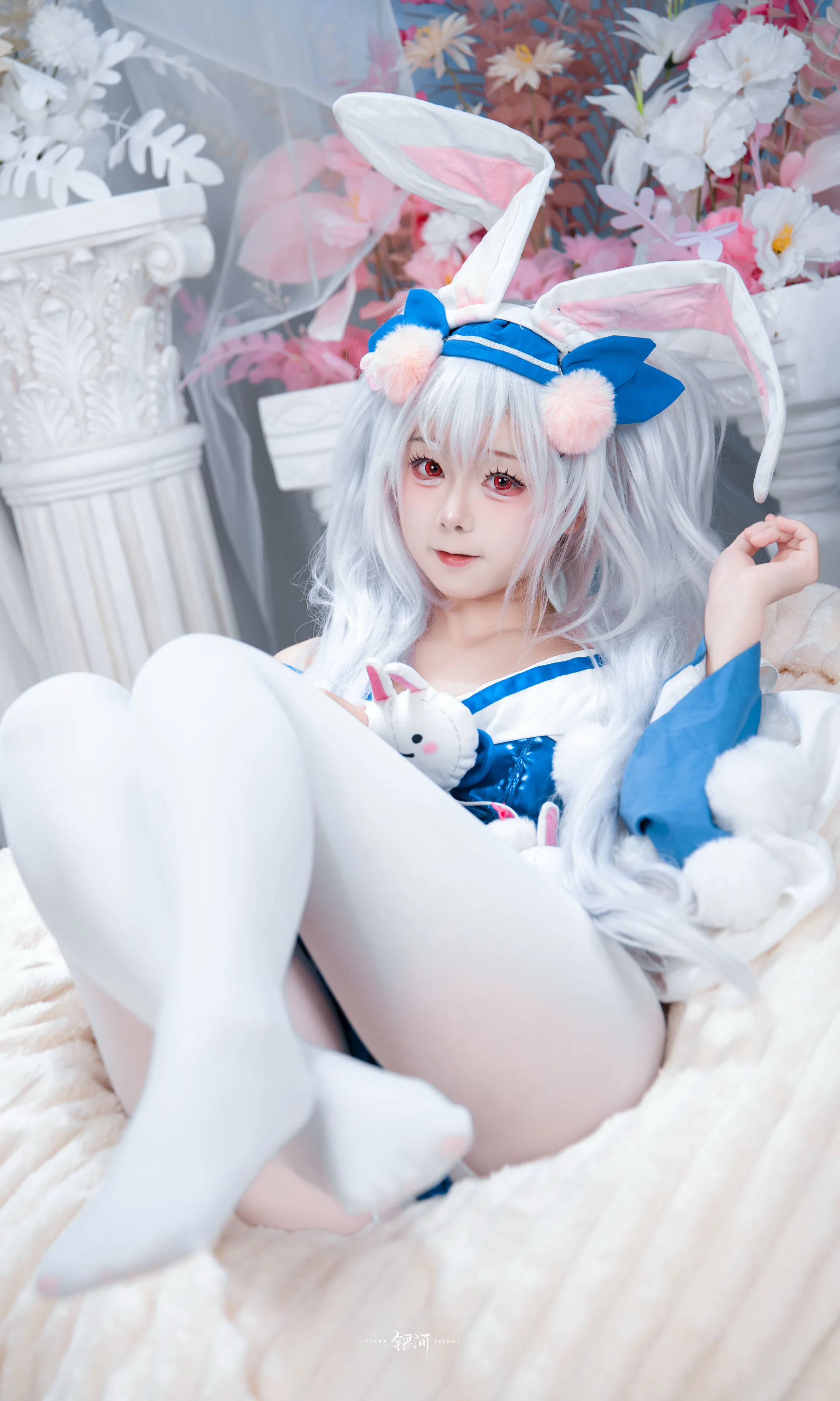 【ラフィー コスプレ】アズールレーン、物憂げな少女の洗練されたスタジオ撮影 - 10 枚目