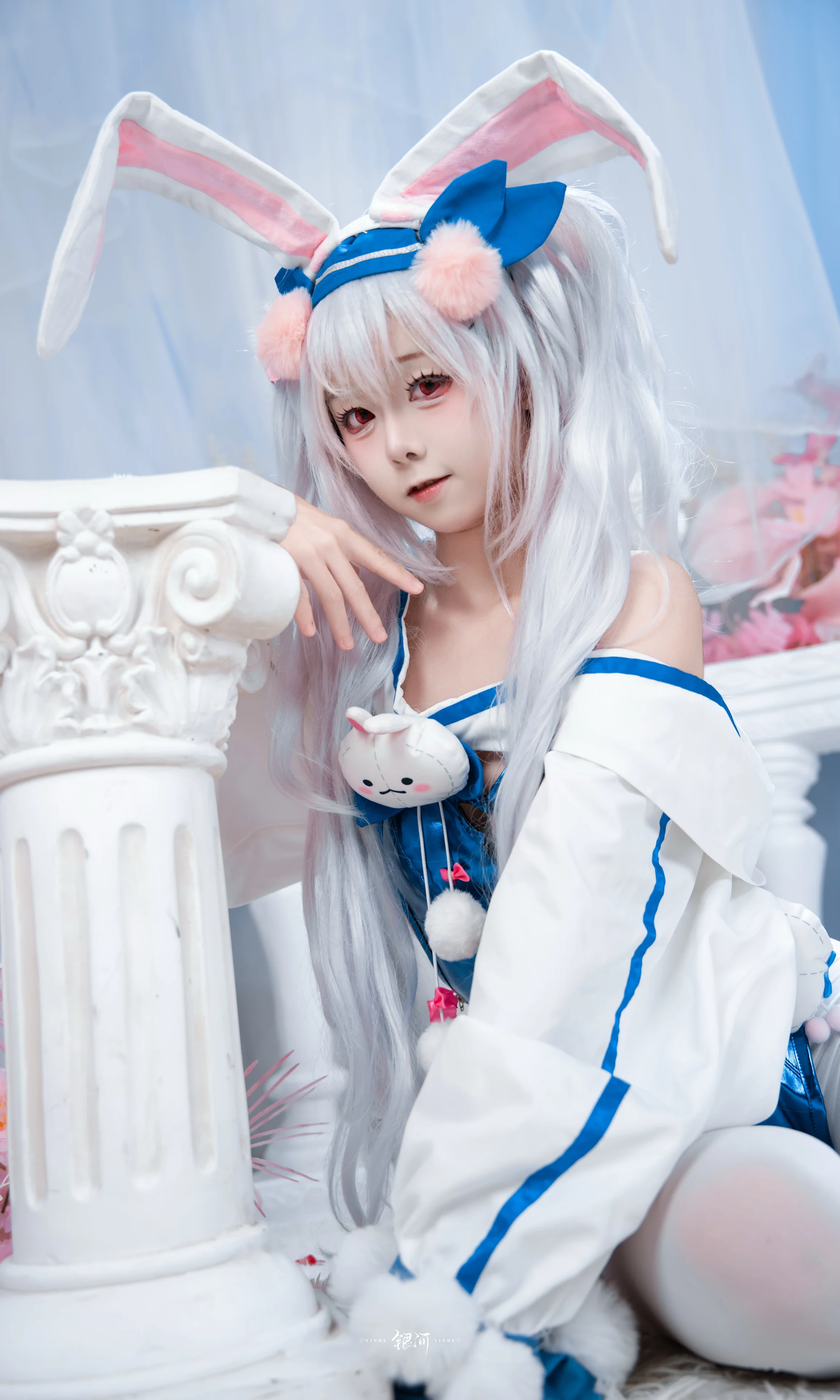 【ラフィー コスプレ】アズールレーン、物憂げな少女の洗練されたスタジオ撮影 - 13 枚目