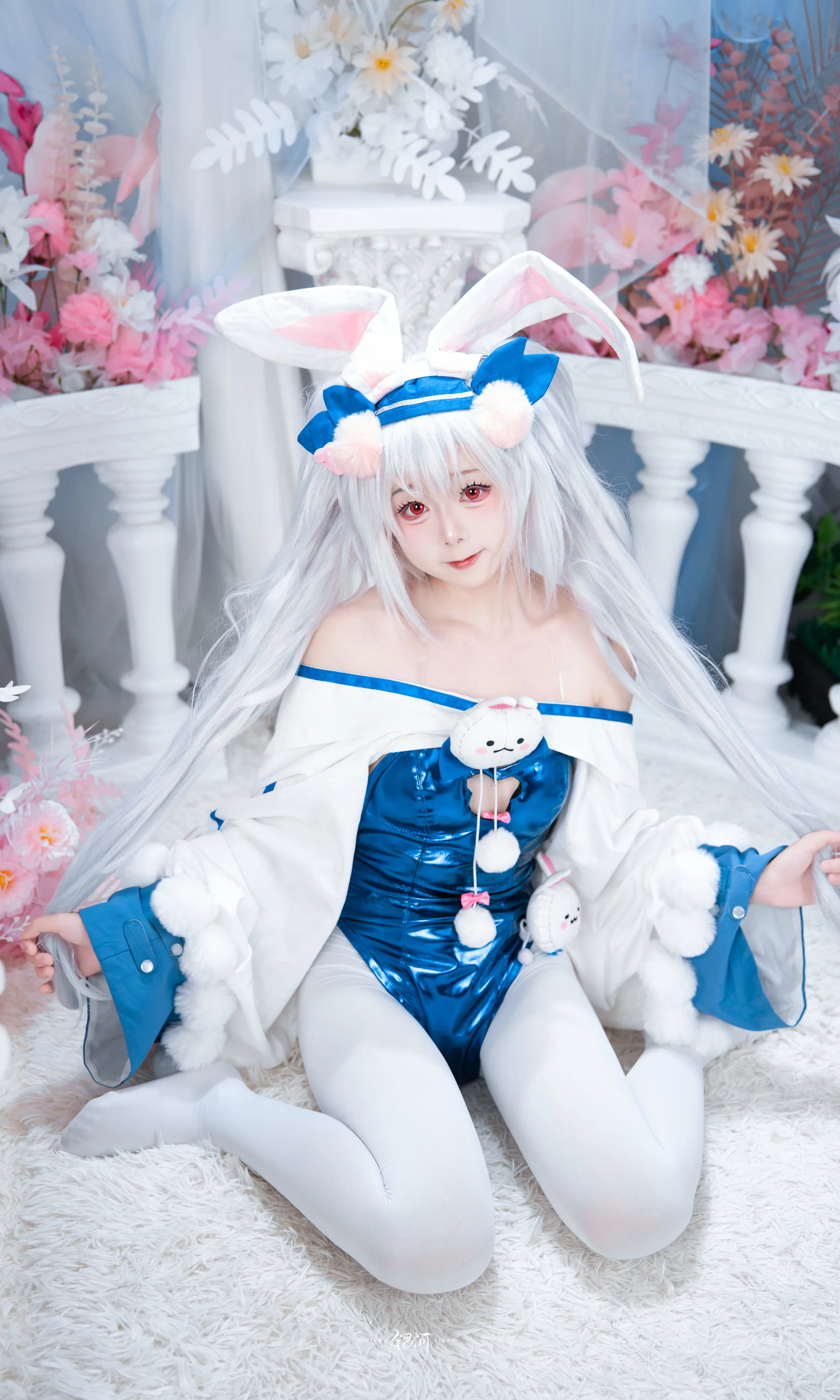 【ラフィー コスプレ】アズールレーン、物憂げな少女の洗練されたスタジオ撮影 - 14 枚目