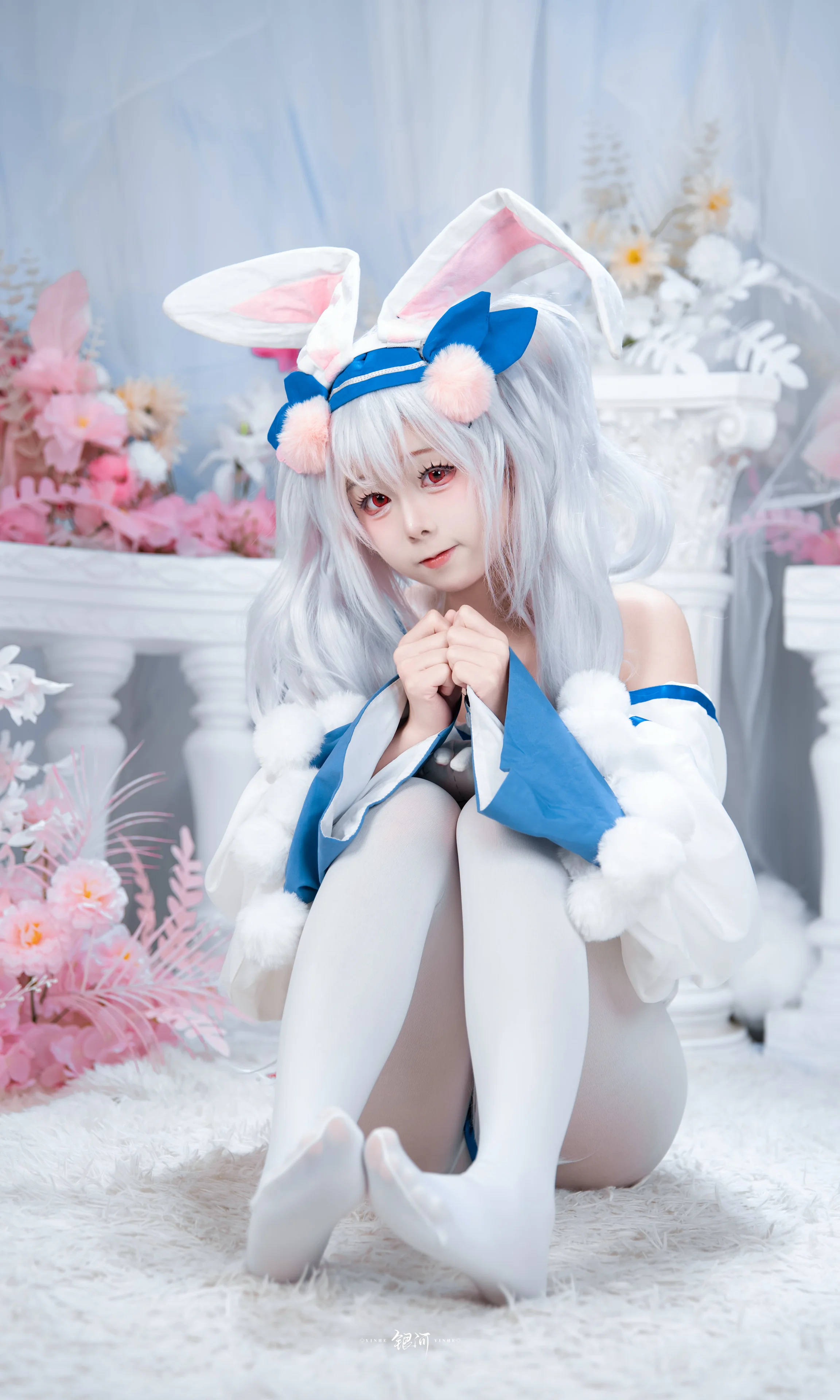 【ラフィー コスプレ】アズールレーン、物憂げな少女の洗練されたスタジオ撮影 - 15 枚目