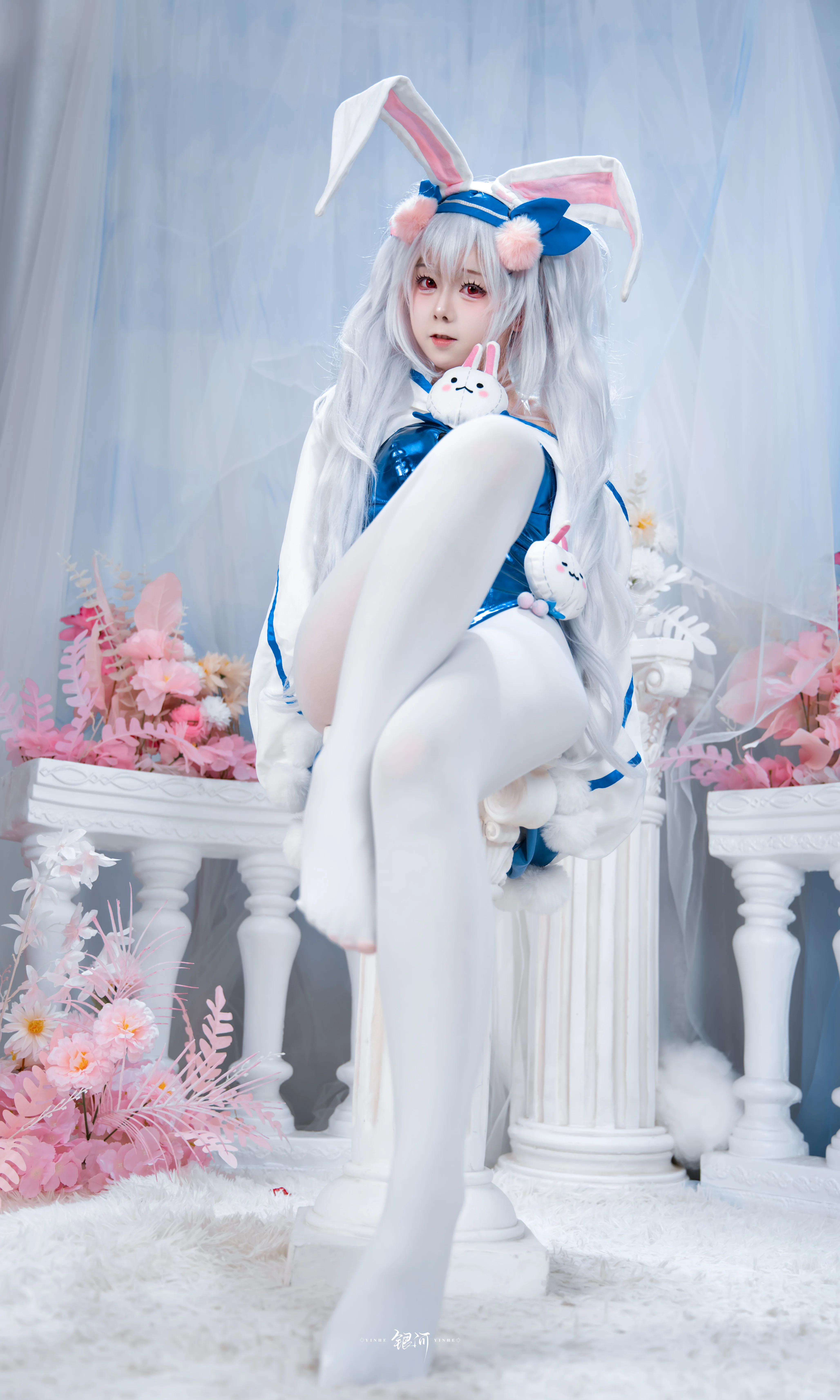 【ラフィー コスプレ】アズールレーン、物憂げな少女の洗練されたスタジオ撮影 - 5 枚目