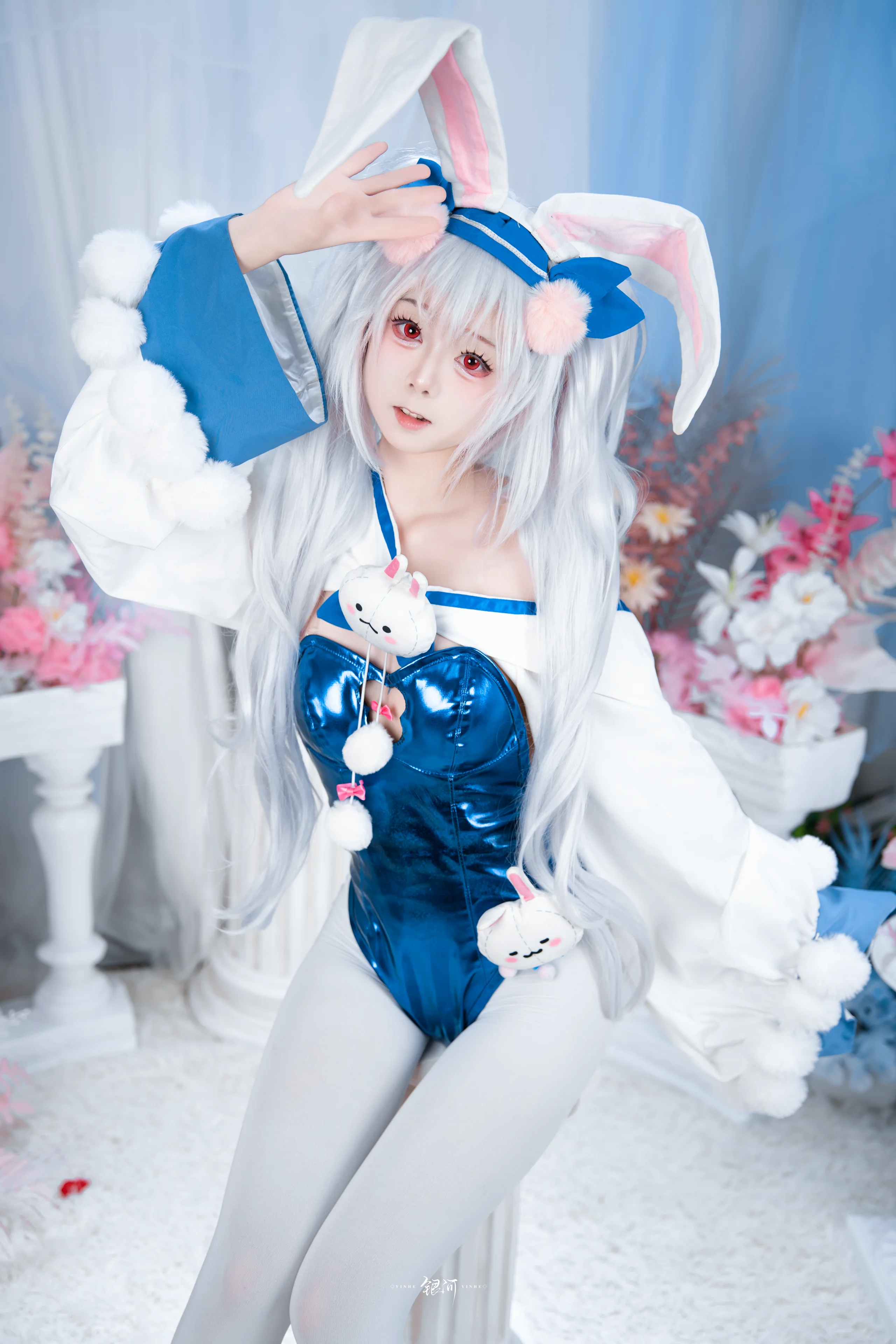 【ラフィー コスプレ】アズールレーン、物憂げな少女の洗練されたスタジオ撮影 - 6 枚目