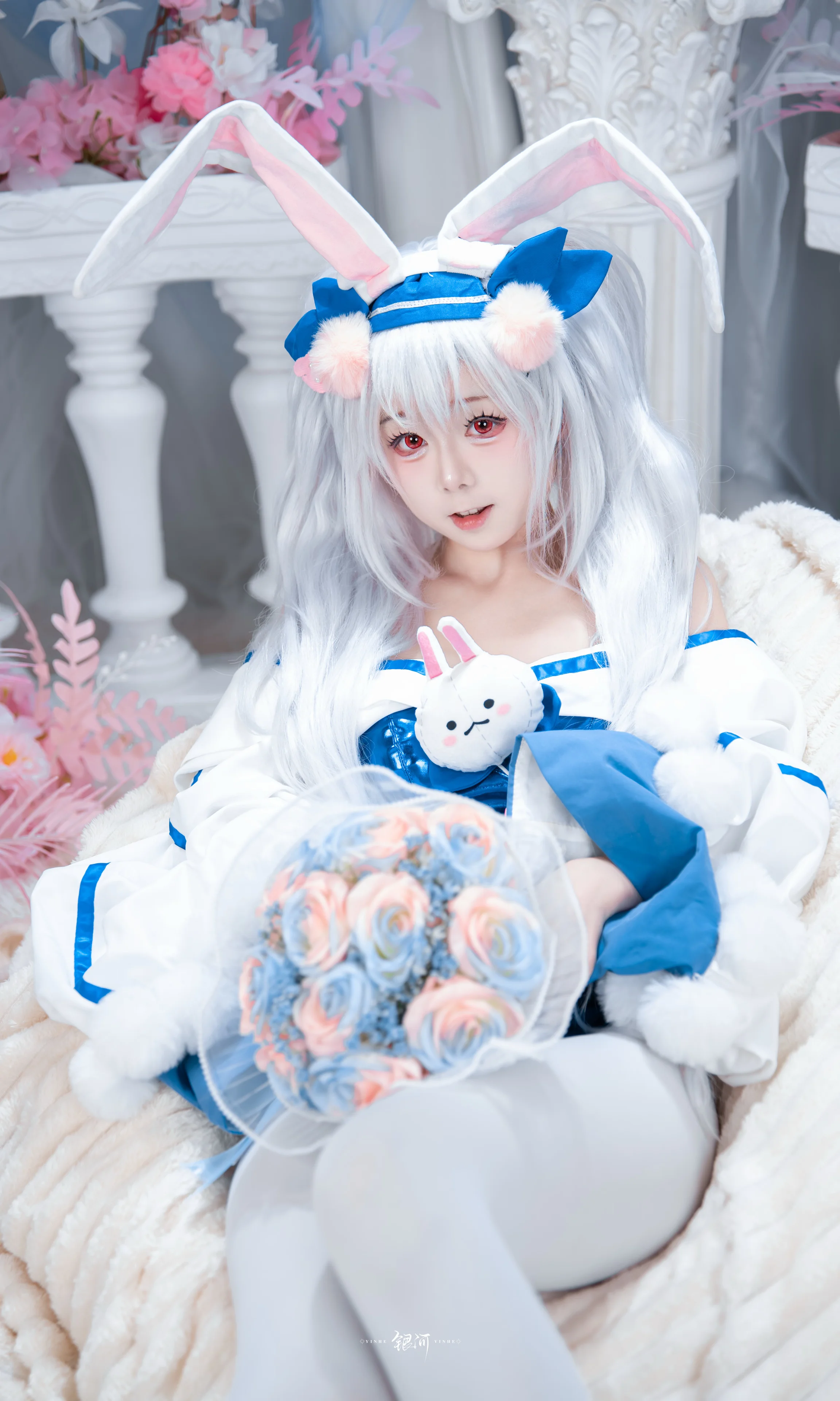 【ラフィー コスプレ】アズールレーン、物憂げな少女の洗練されたスタジオ撮影 - 7 枚目