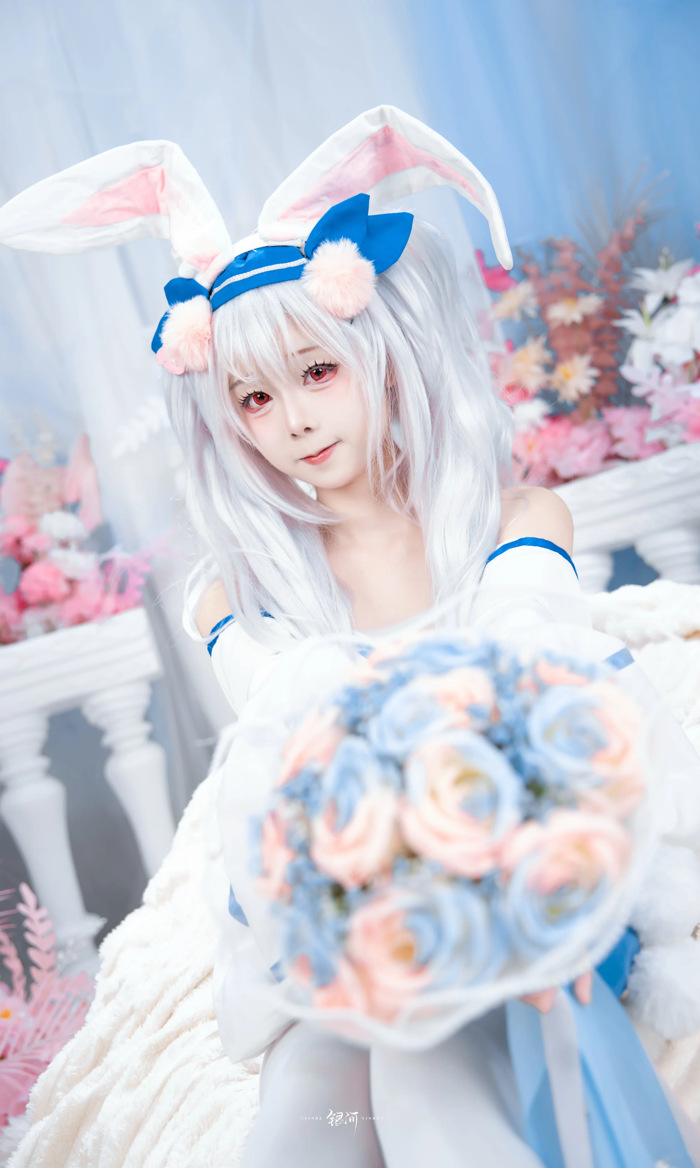【ラフィー コスプレ】アズールレーン、物憂げな少女の洗練されたスタジオ撮影 - 9 枚目