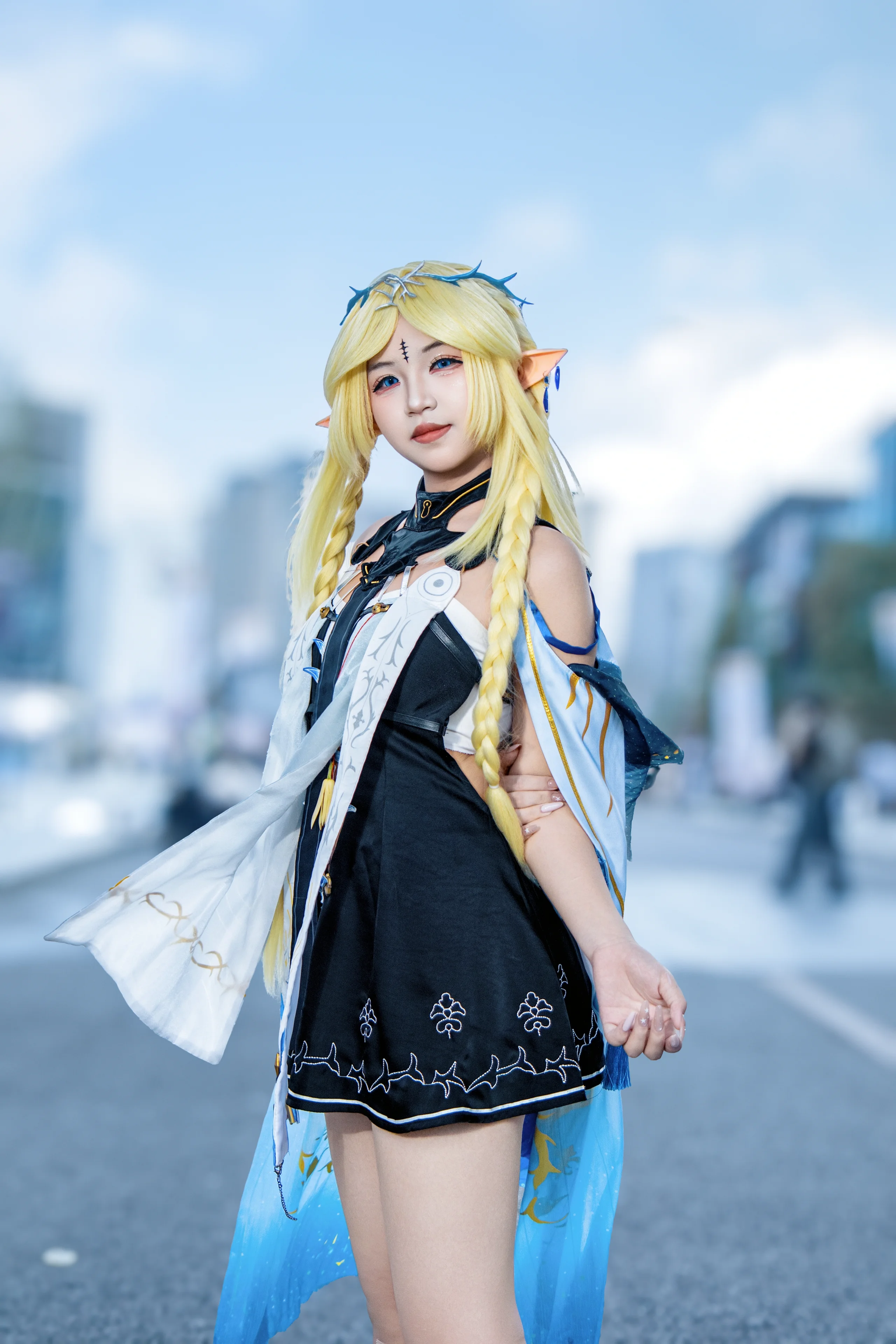 【卡提希婭cos】隱海的聖女，攜海風與聖光赴約