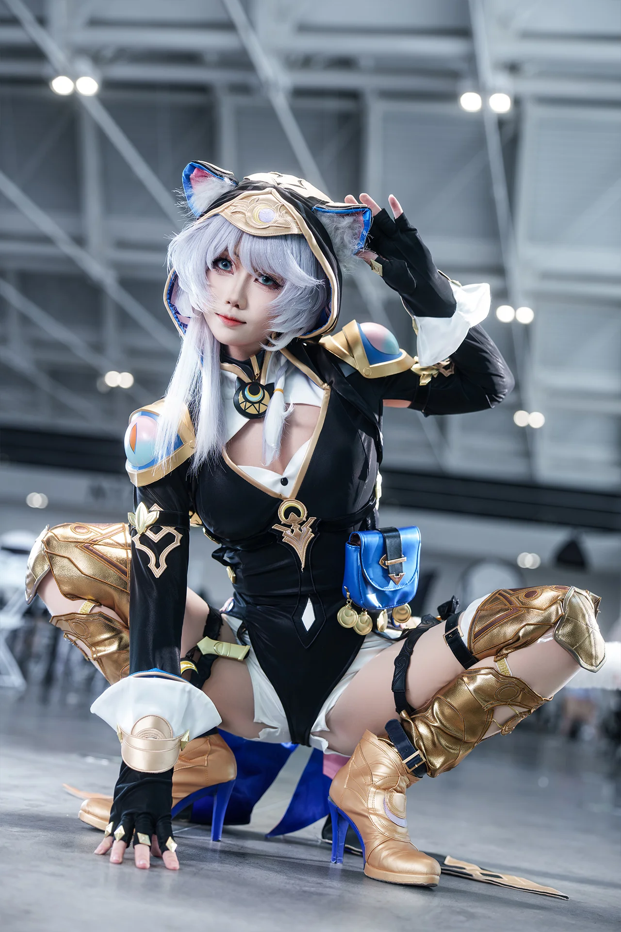 【赛飞儿cos】崩坏星穹铁道里的猫系少女，随手一拍都是亮点 - 第 1 张