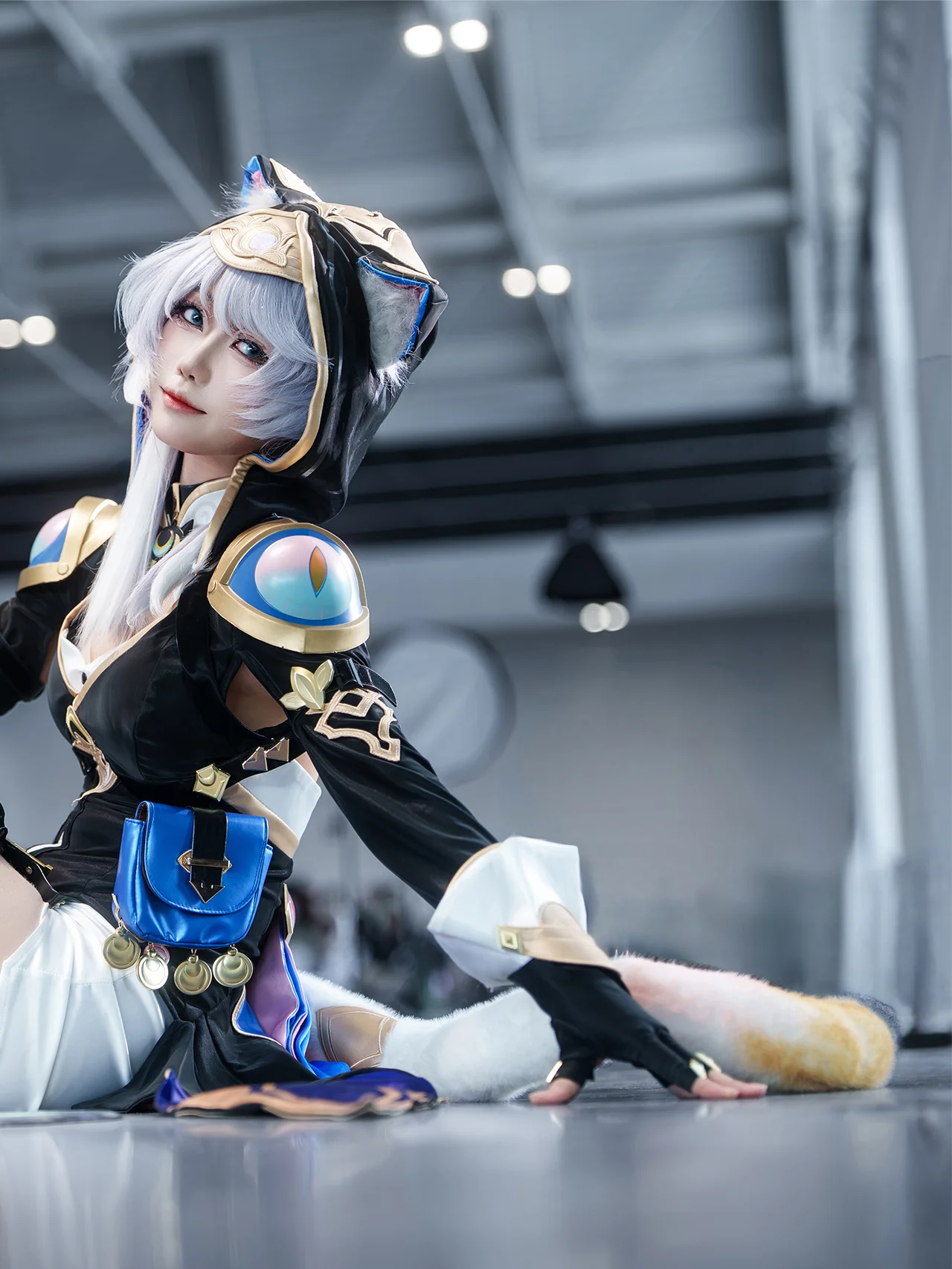 【赛飞儿cos】崩坏星穹铁道里的猫系少女，随手一拍都是亮点