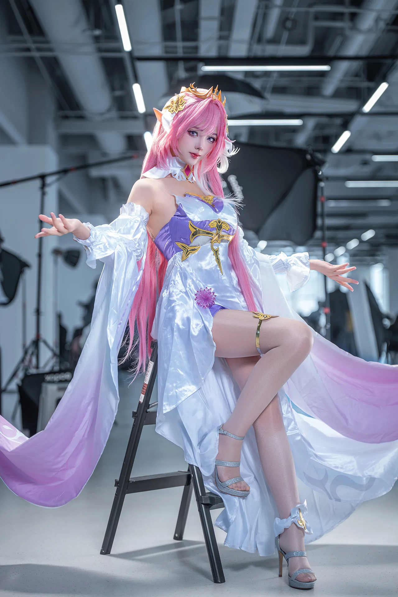 【エリシア コスプレ】崩壊 3rd 人の律者のスタジオ撮影とキャラクター再現 - 1 枚目