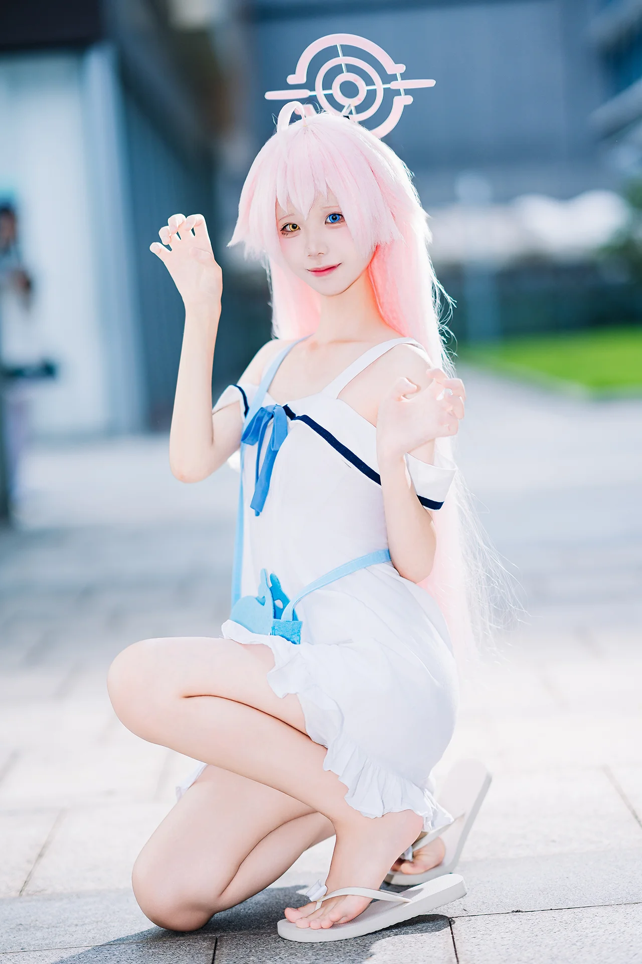 【小鸟游星野cos】碧蓝档案的春日漫展巡游 - 第3张