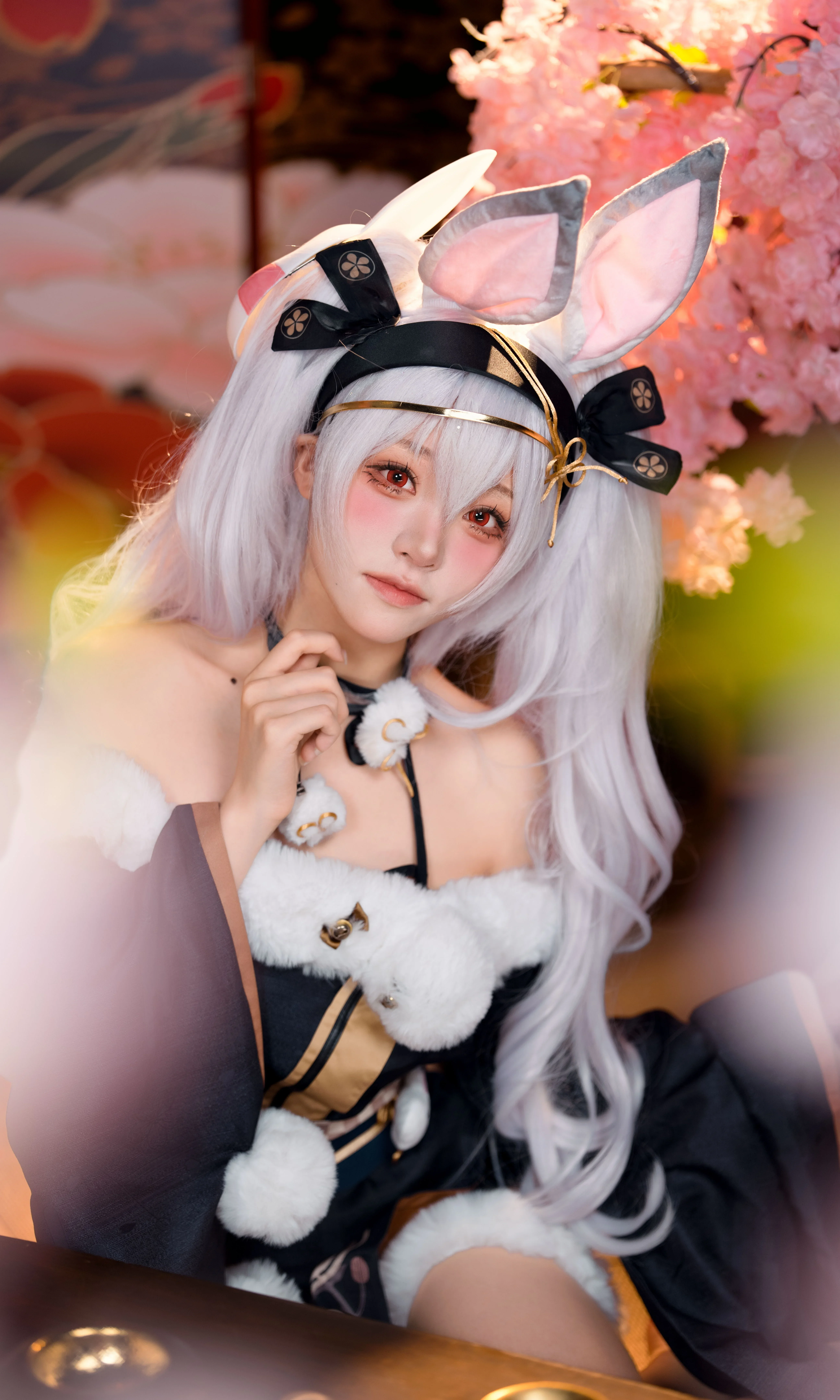 【拉菲cos】碧藍航線的兔女郎質感在索尼活動中定格