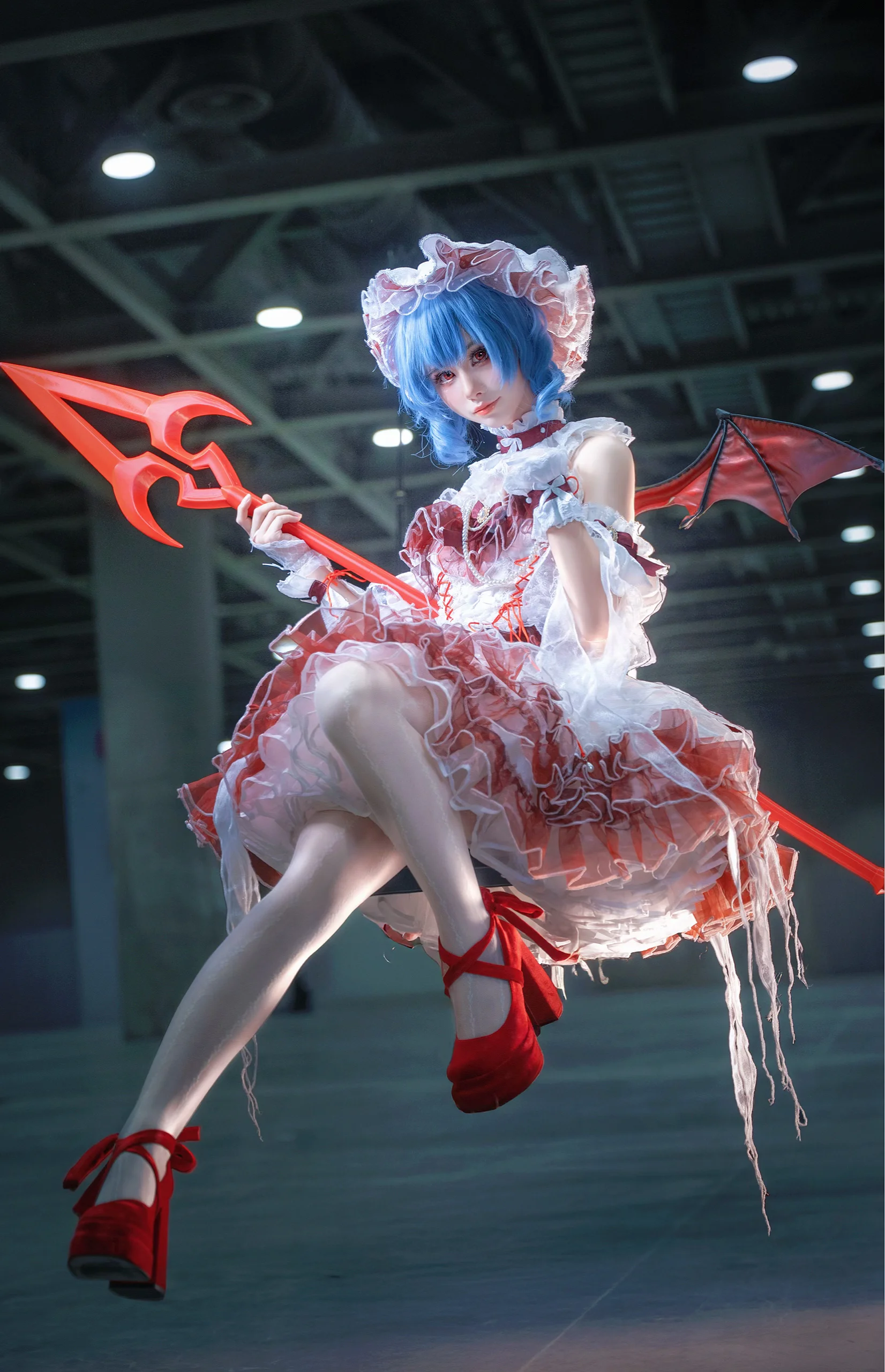 【蕾米莉亚cos】东方project中的鲜红月光