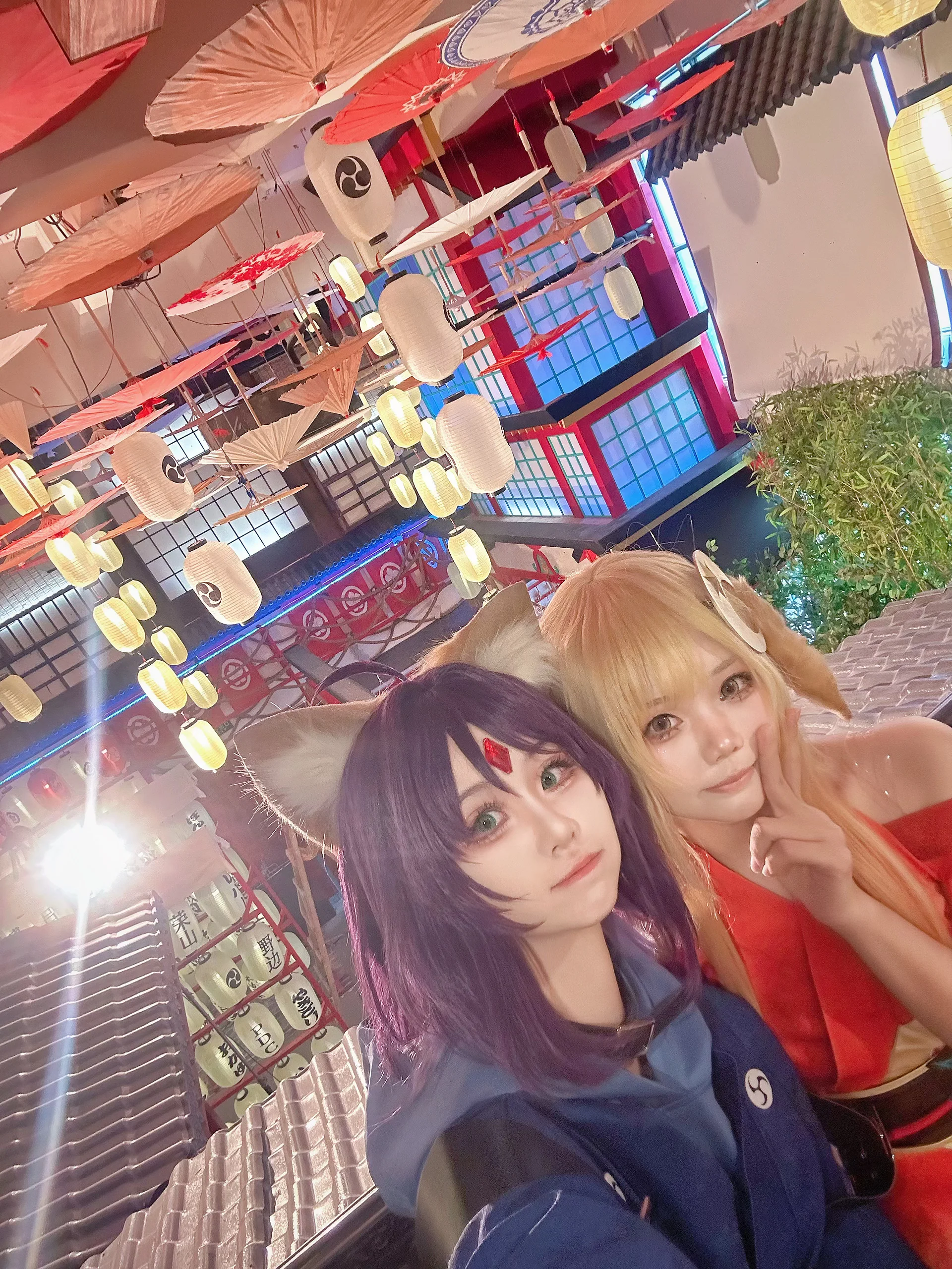 【彩叶cos】超时空辉夜姬的搭档合影，还原和风幻想 - 第 3 张