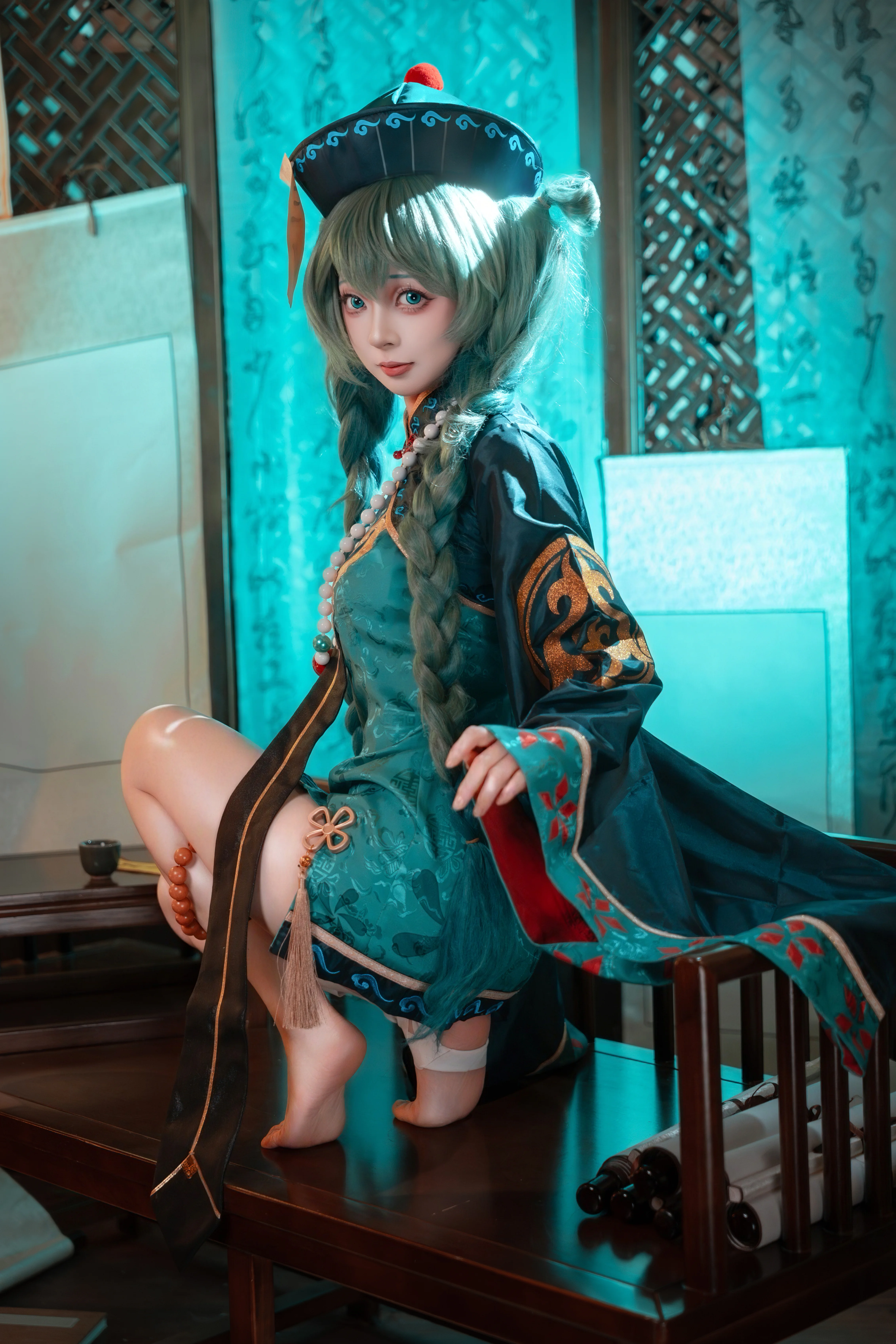 【初音未來cos】小殭屍造型的另類演繹 - 第 1 張