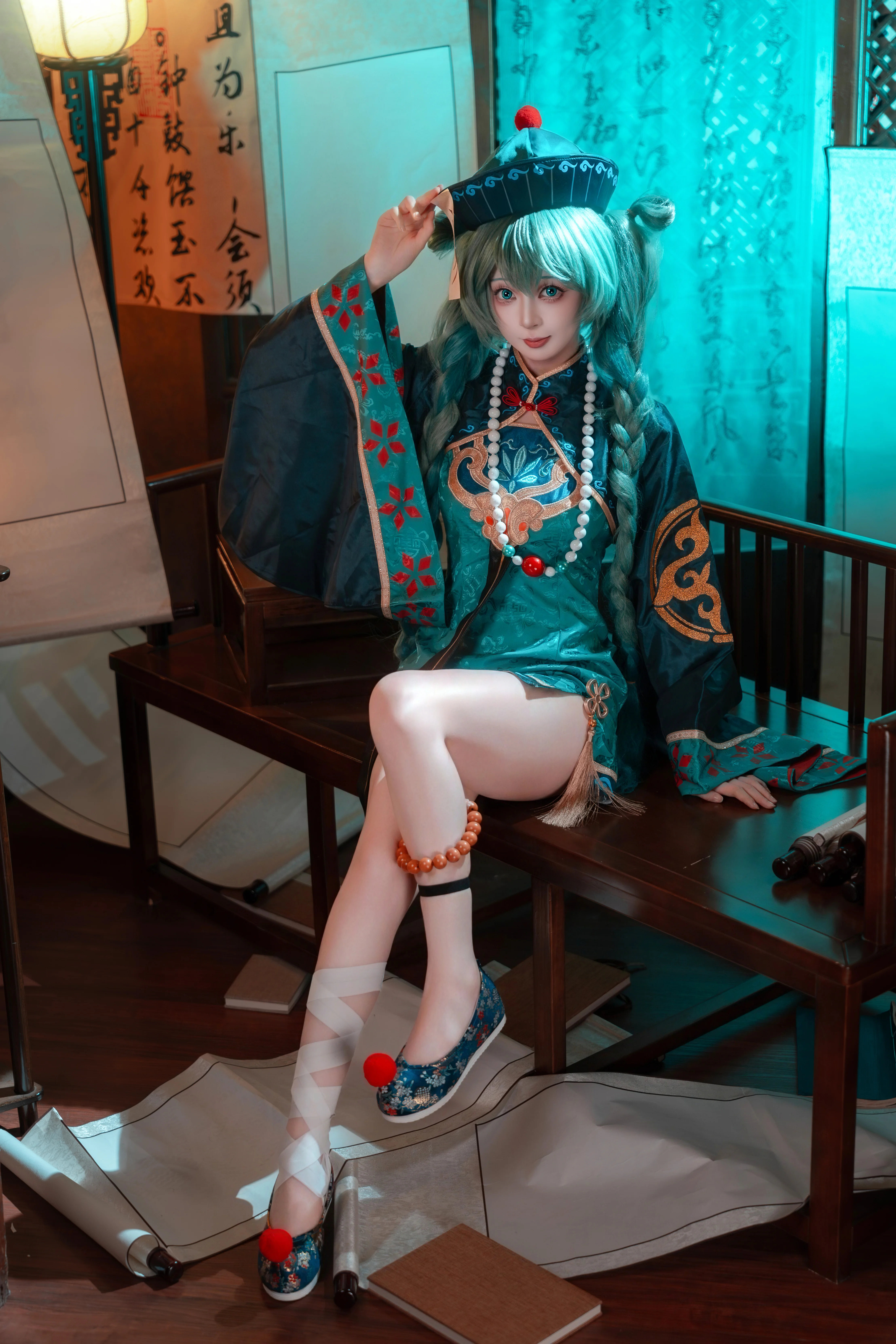 【初音未來cos】小殭屍造型的另類演繹 - 第 11 張