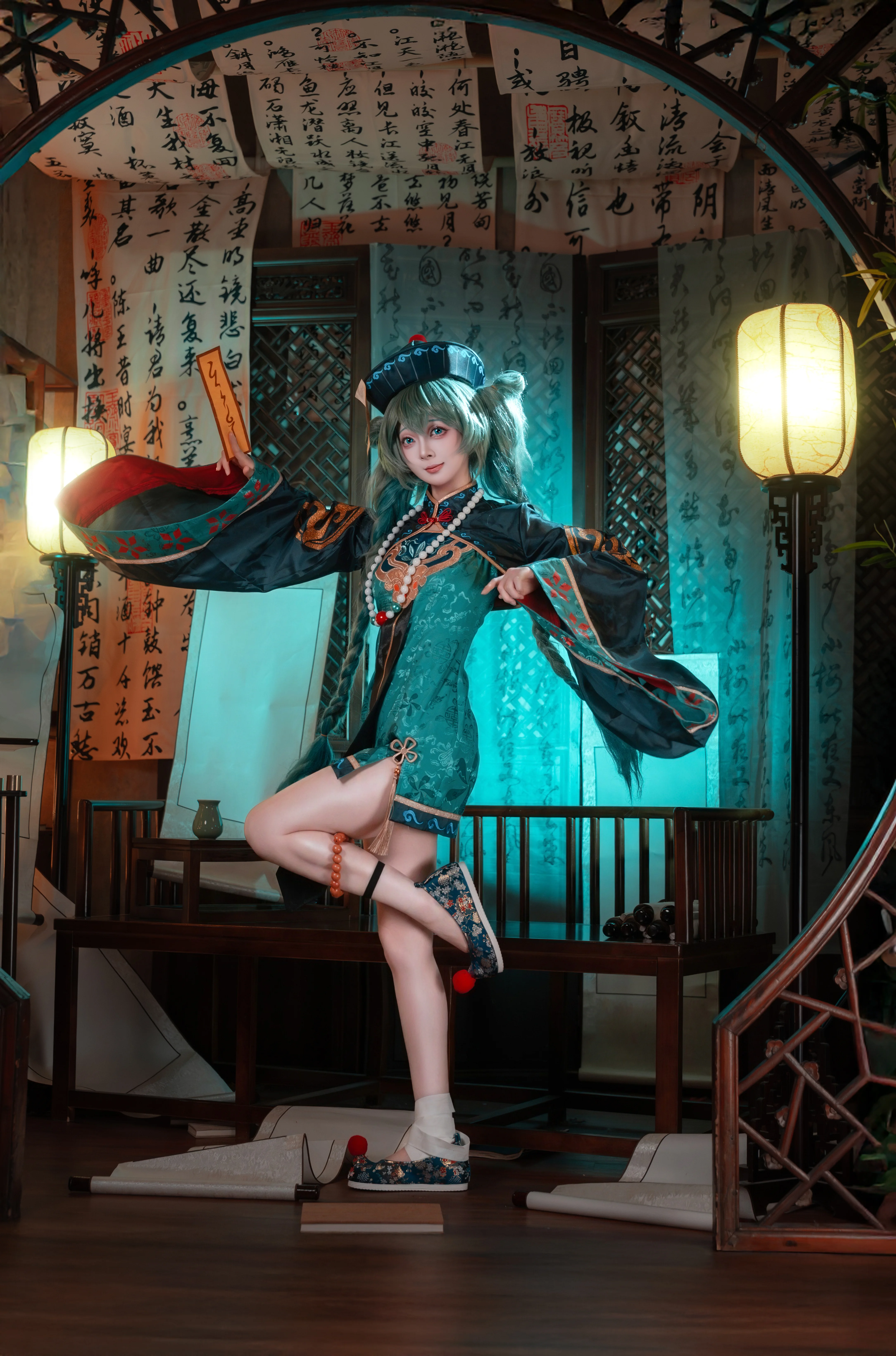 【初音未來cos】小殭屍造型的另類演繹 - 第 15 張