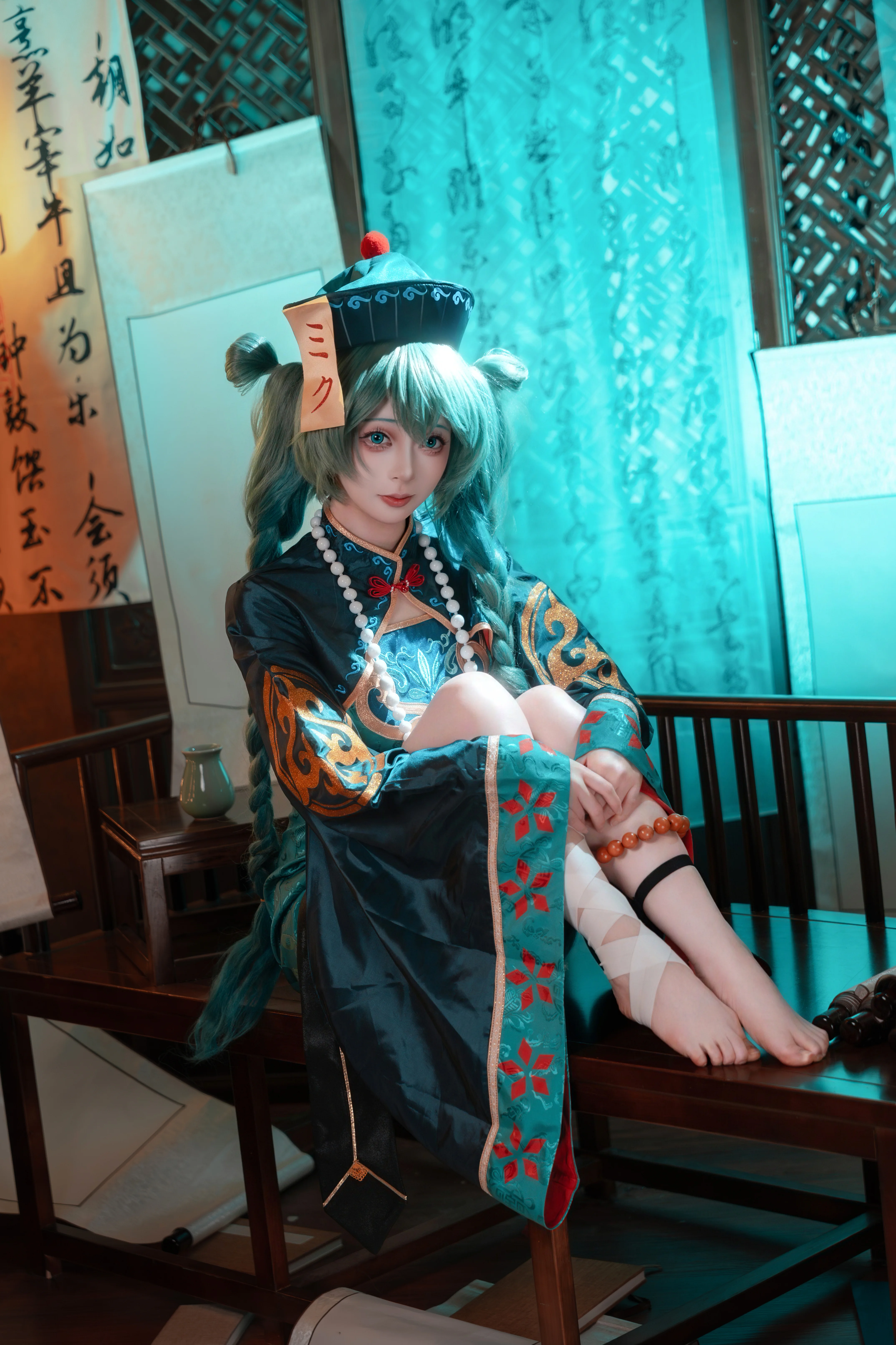 【初音未來cos】小殭屍造型的另類演繹 - 第 7 張