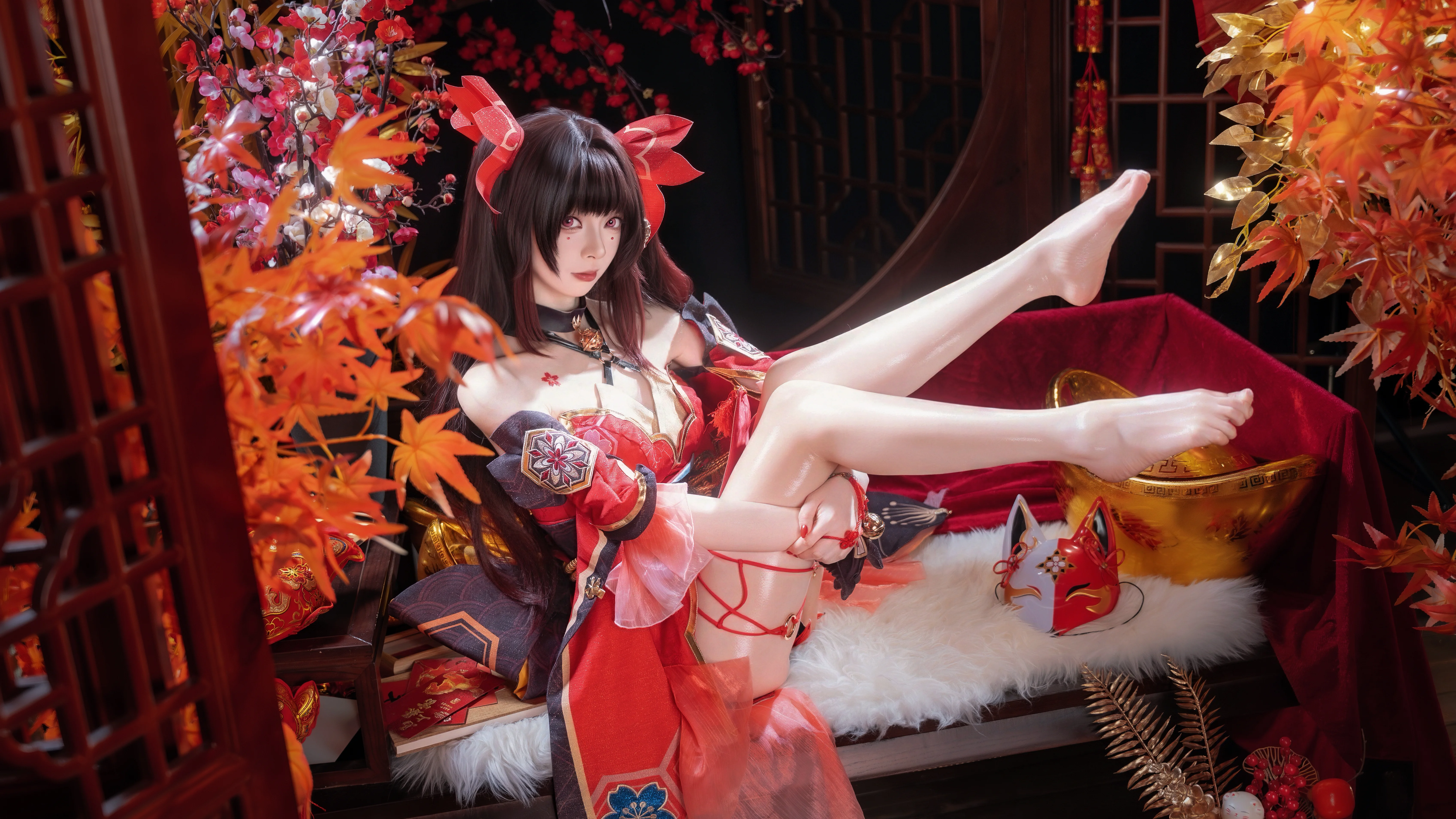 【花火cos】崩坏星铁道的绚烂新年贺图 - 第 3 张