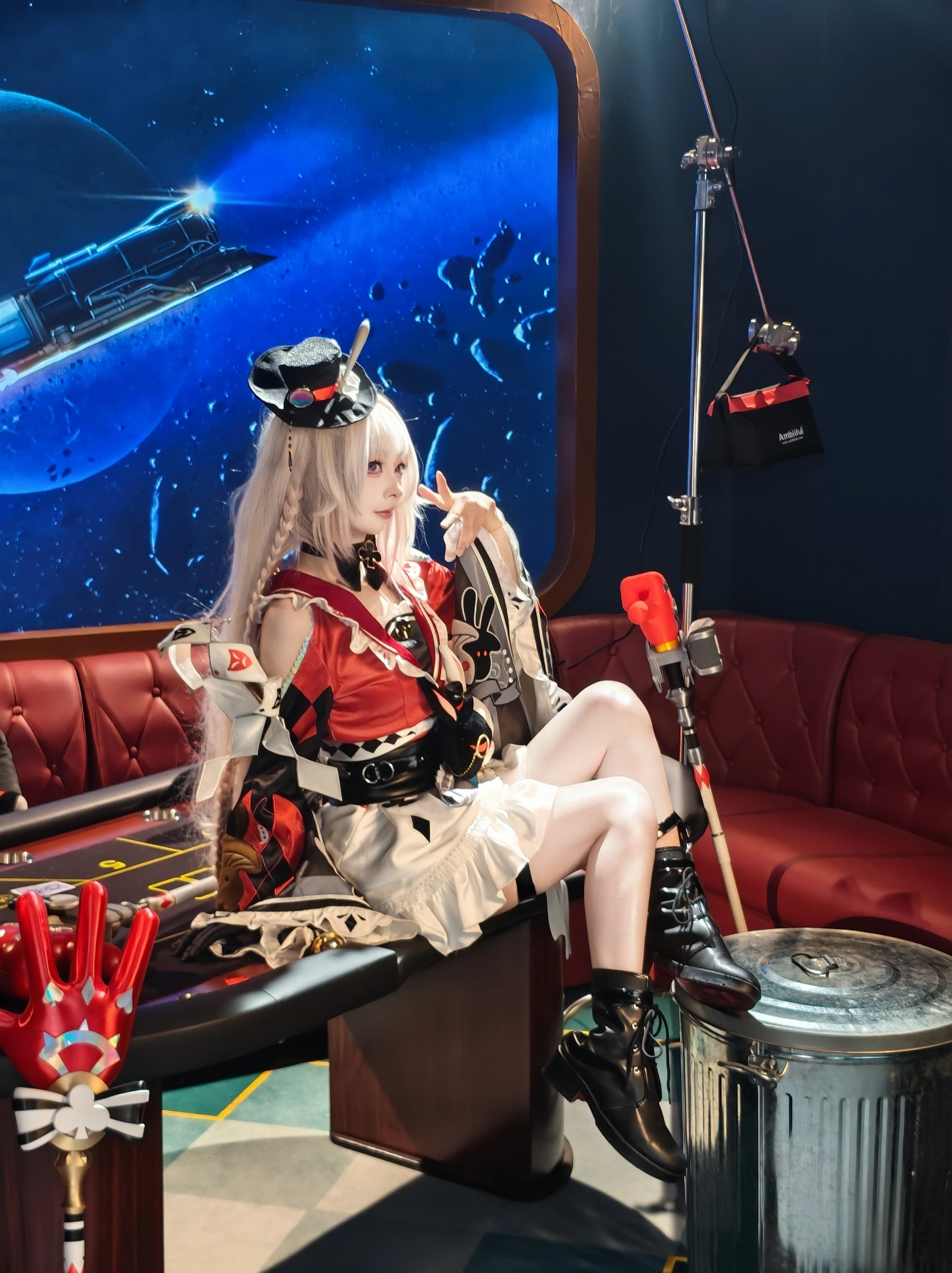 【花火 コスプレ】崩壊：スターレイル 星間マジシャン、舞台裏オフショット集 - 1 枚目