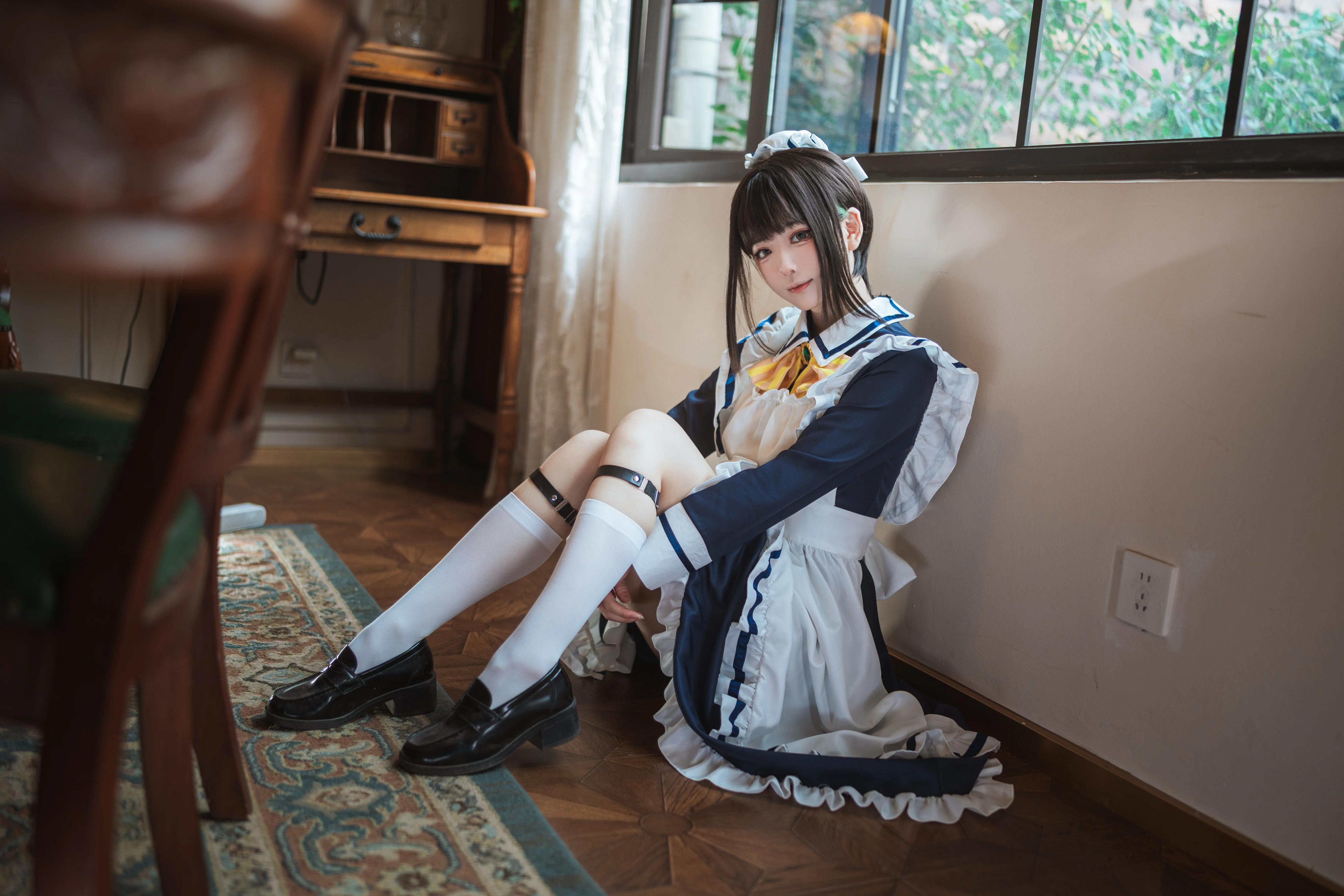 【四季夏目cos】星光咖啡馆里的女仆优雅瞬间 - 第 13 张