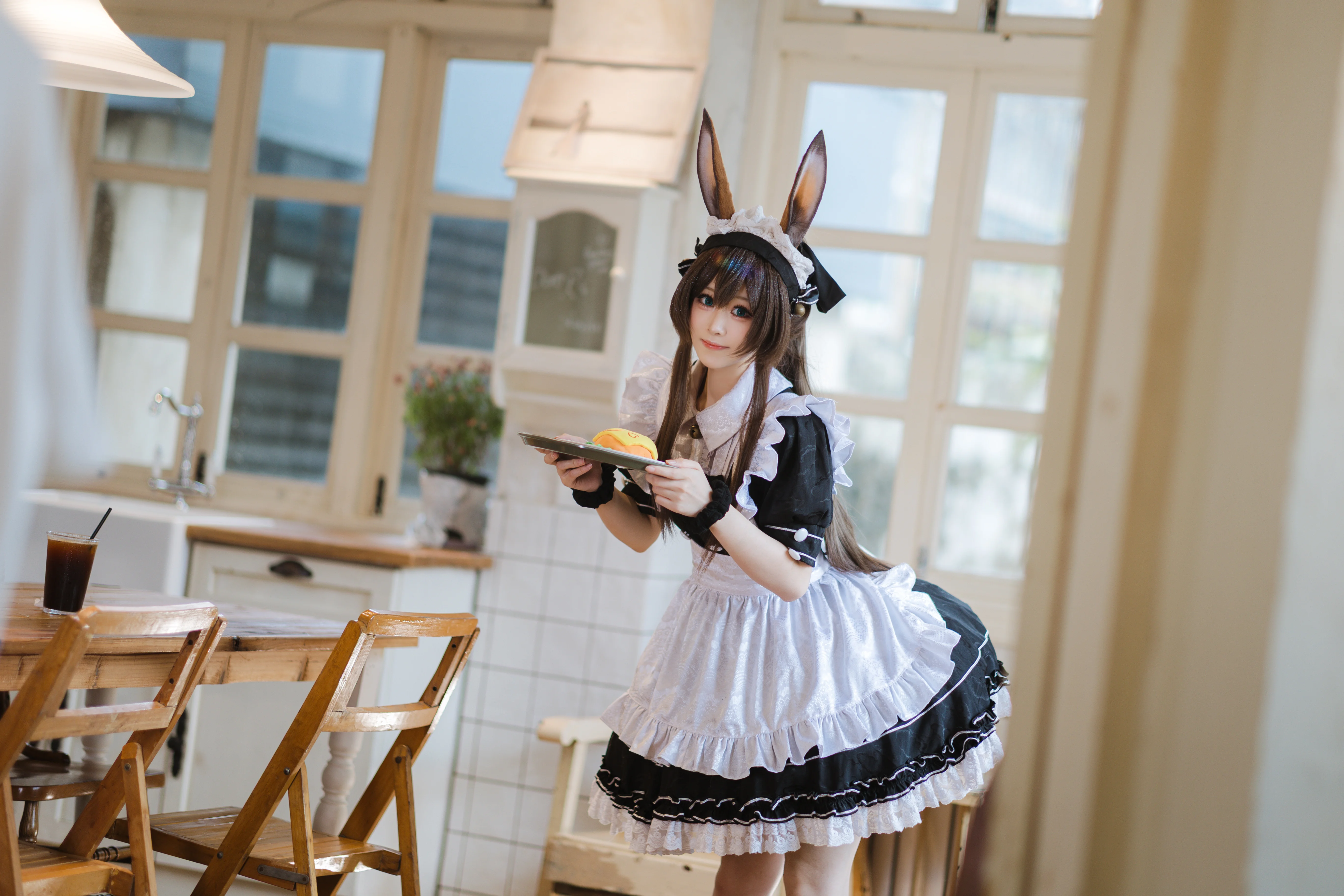【阿米娅cos】明日方舟魔法厨房里的治愈瞬间 - 第 9 张