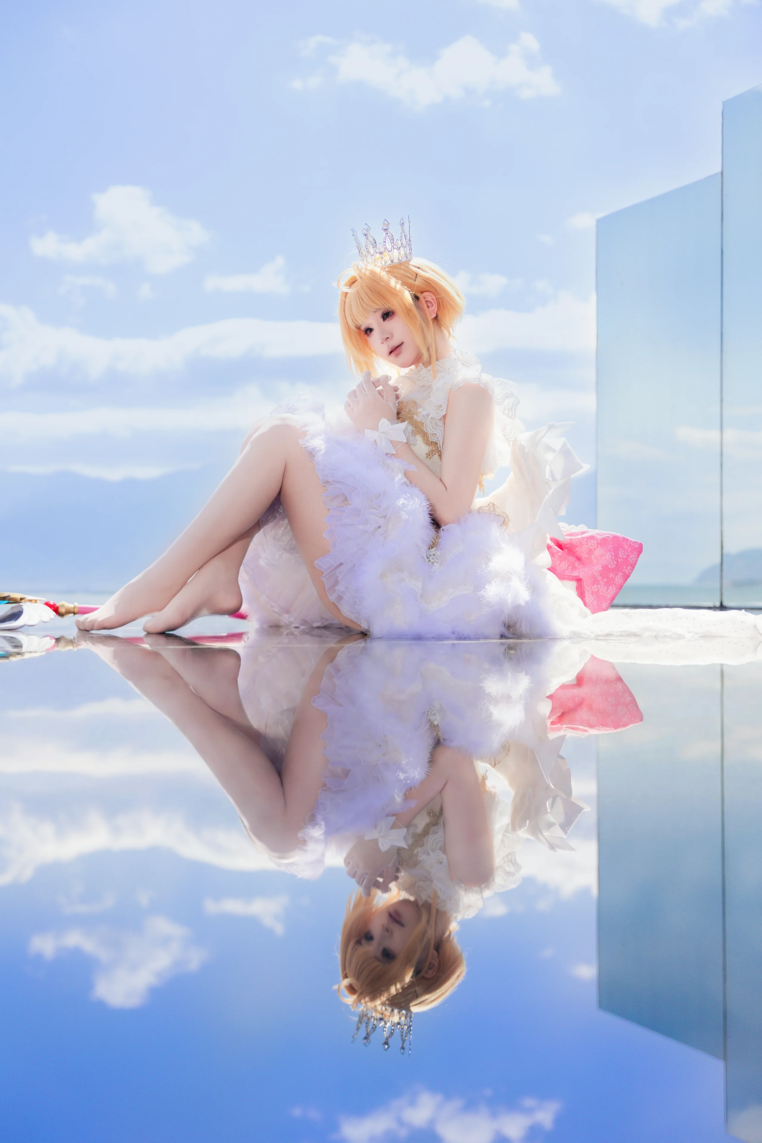 【小樱cos】天空之上，在云端的雪域羽化成灵 - 推荐阅读封面