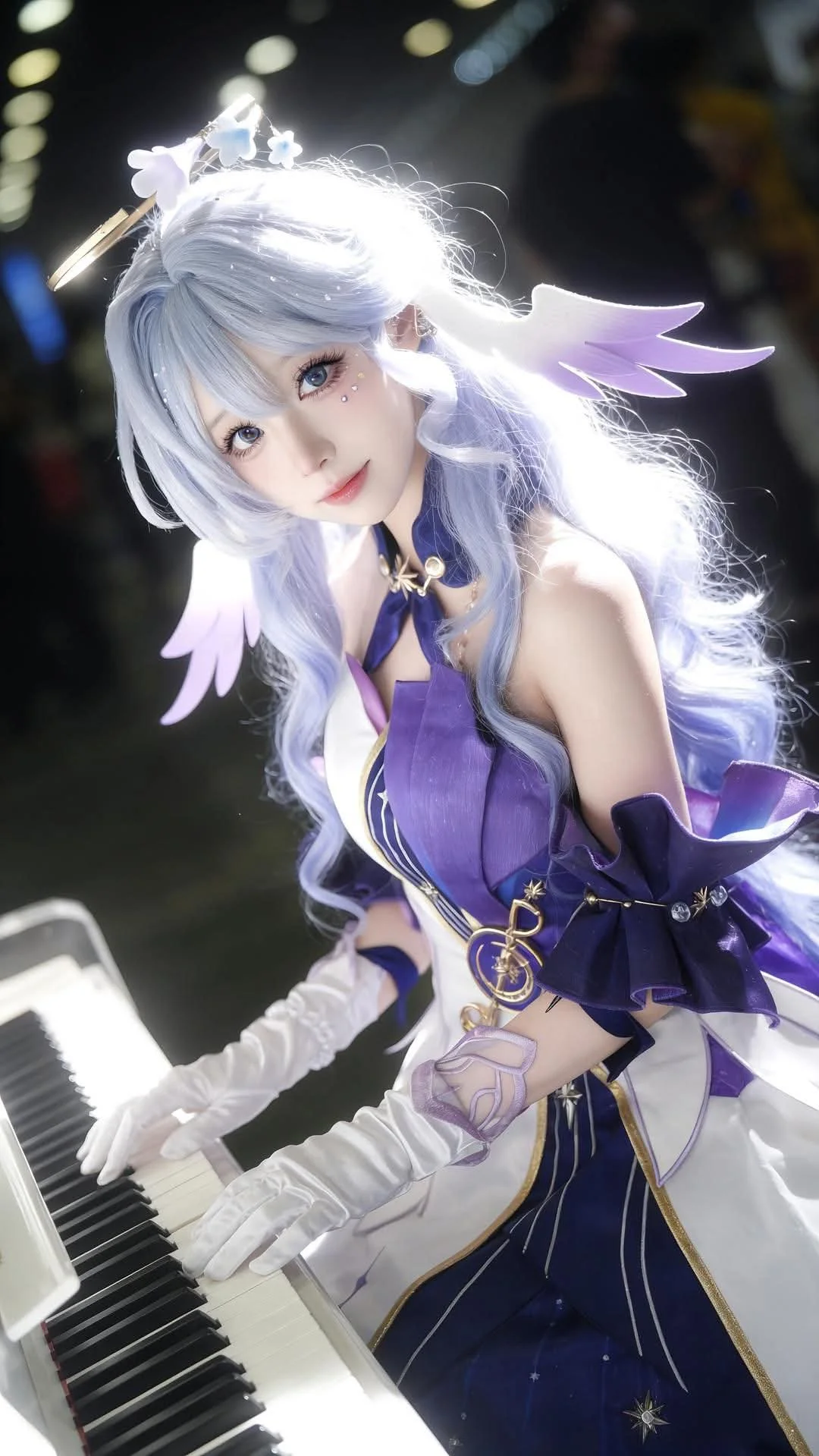 【知更鸟cos】星穹铁道的优雅光影，在琴键间流转温柔 - 第5张
