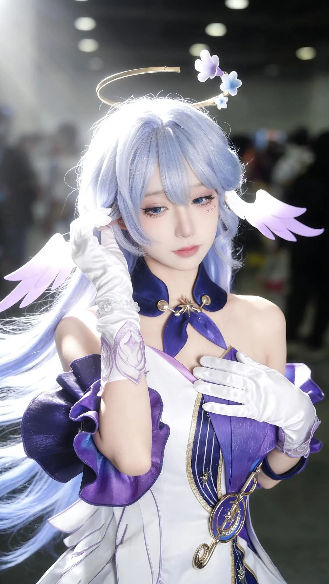 【知更鸟cos】星穹铁道的优雅光影，在琴键间流转温柔 - 第6张