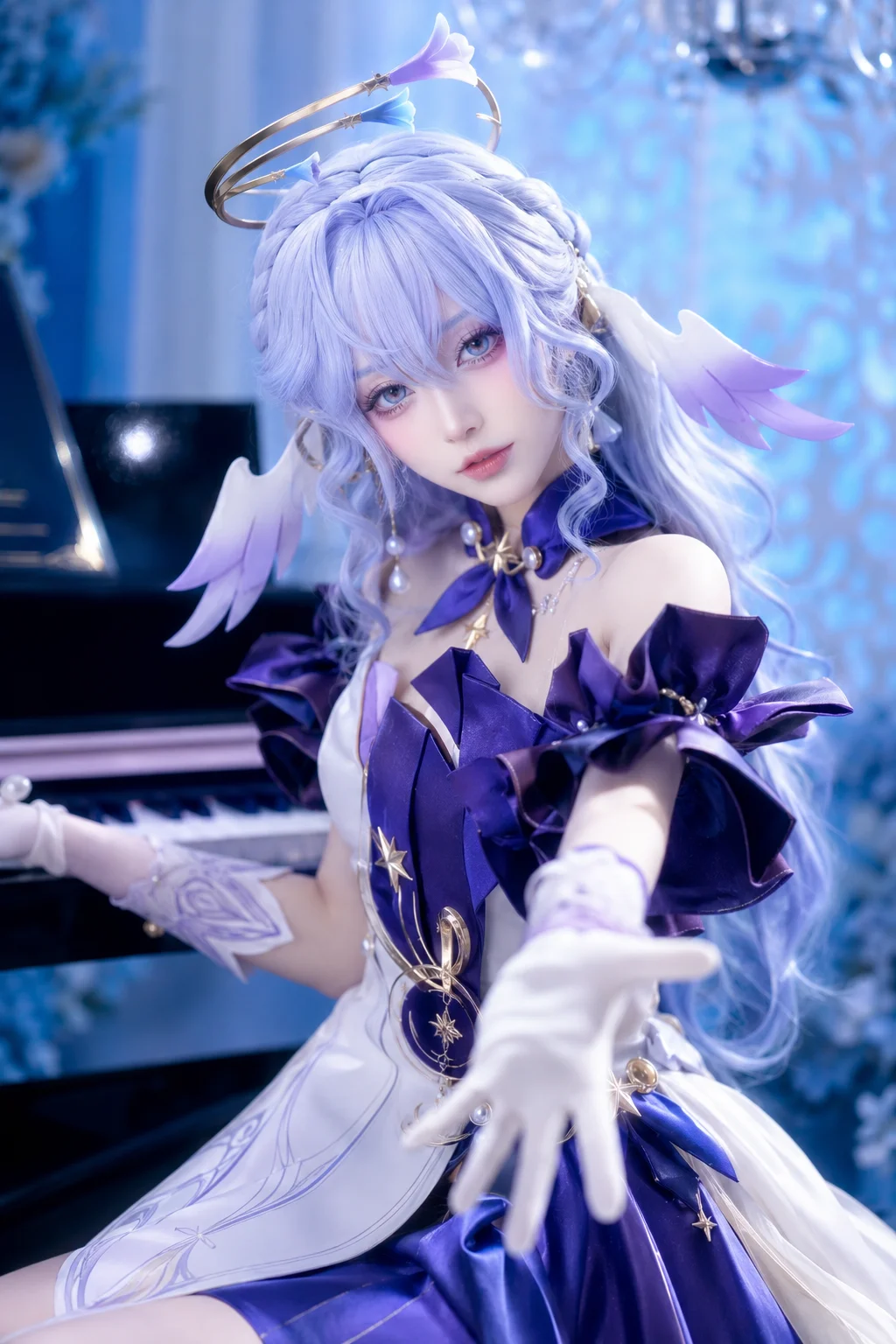 【知更鳥cos】在崩壞星穹鐵道的琴鍵上，以音符為星軌漫步