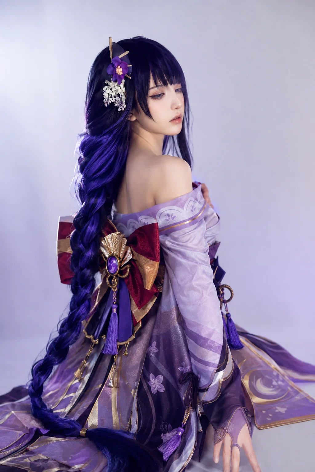 [Raiden Shogun cosplay] Happy Birthday: May the Lightning Shine Eternal as Always - Image 2
