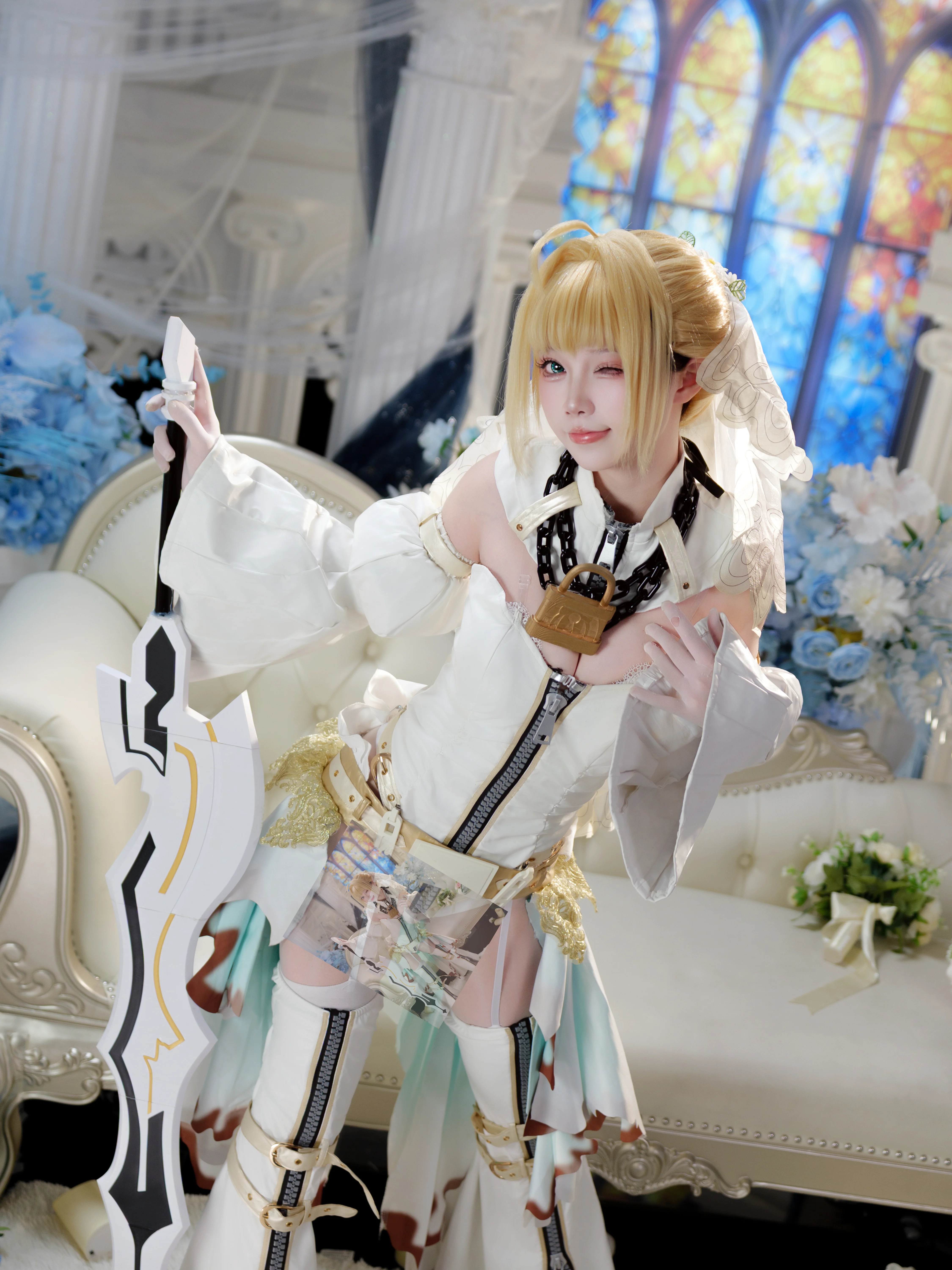 [Nero Cosplay] The Roman Emperor's White Wedding - Image 2