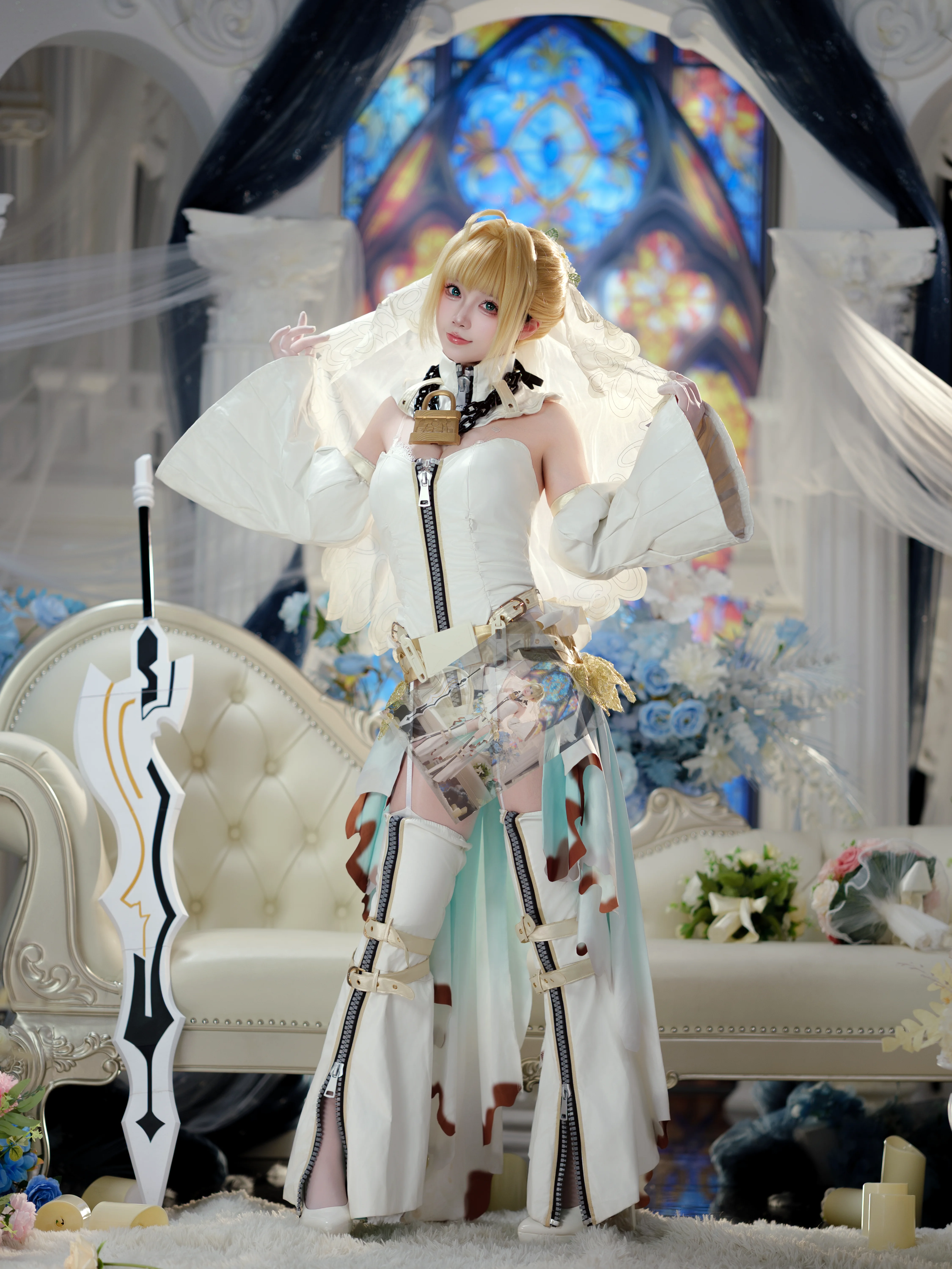 [Nero Cosplay] The Roman Emperor's White Wedding - Image 3