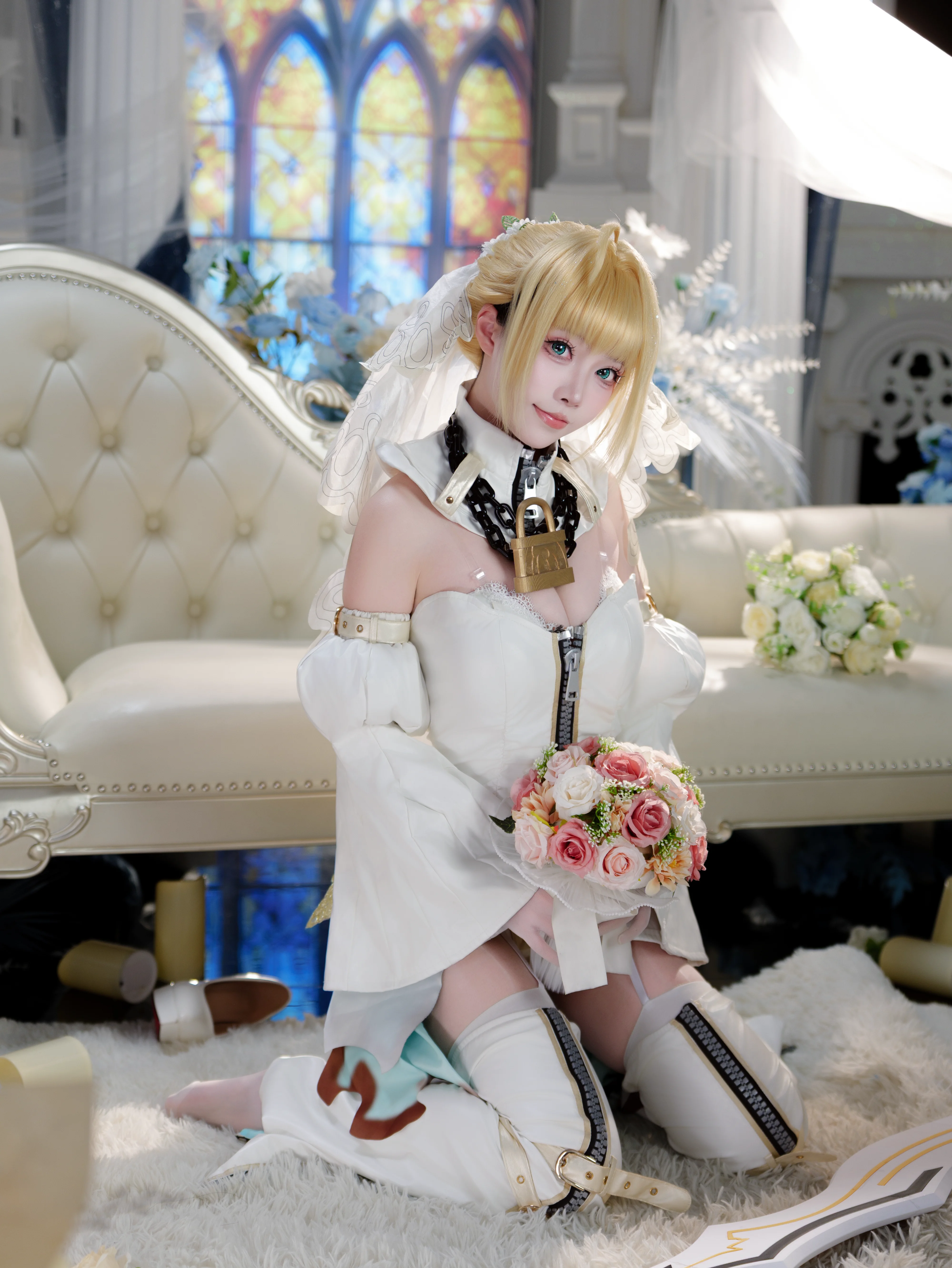 [Nero Cosplay] The Roman Emperor's White Wedding - Image 4