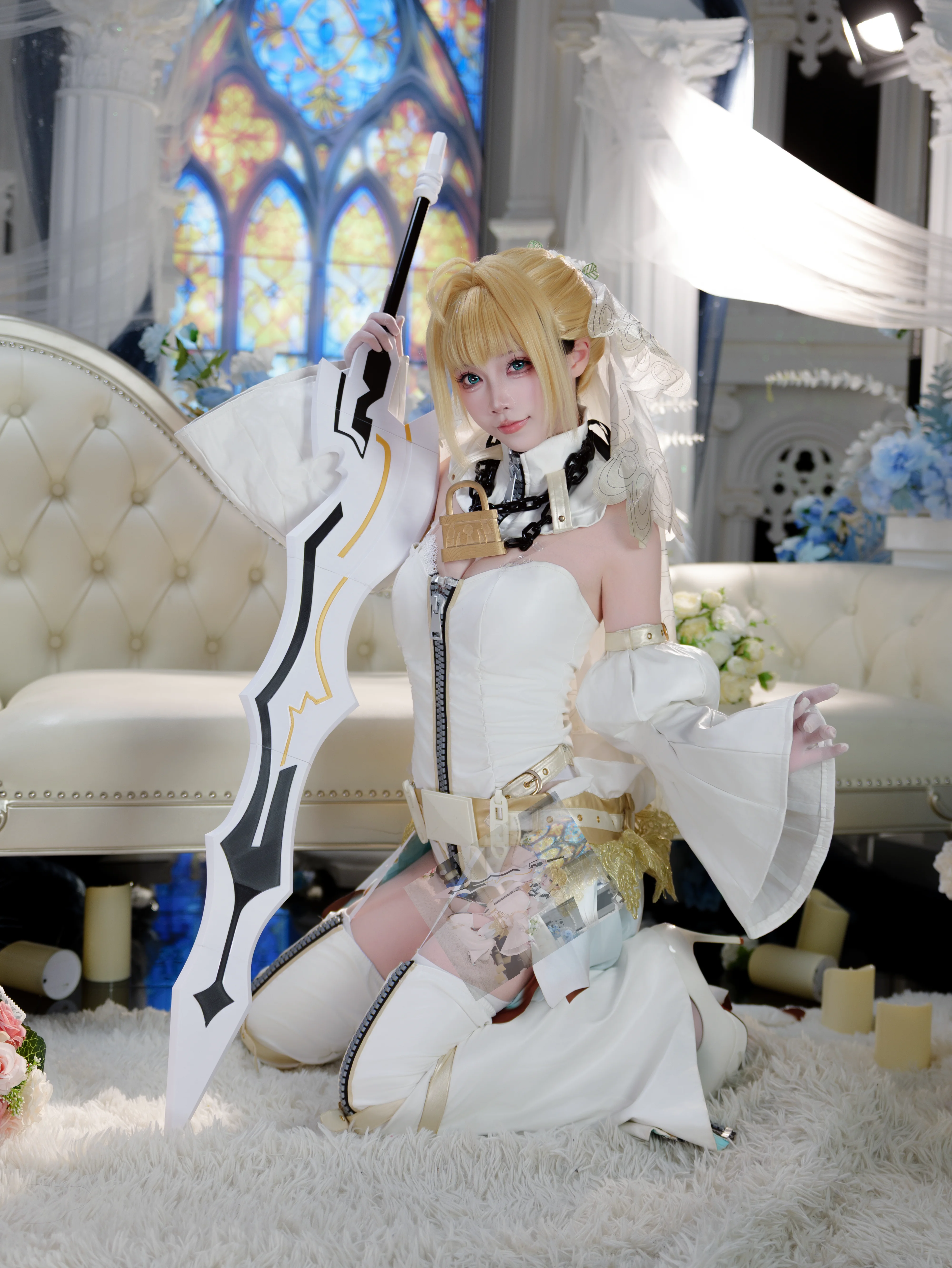 [Nero Cosplay] The Roman Emperor's White Wedding - Image 5