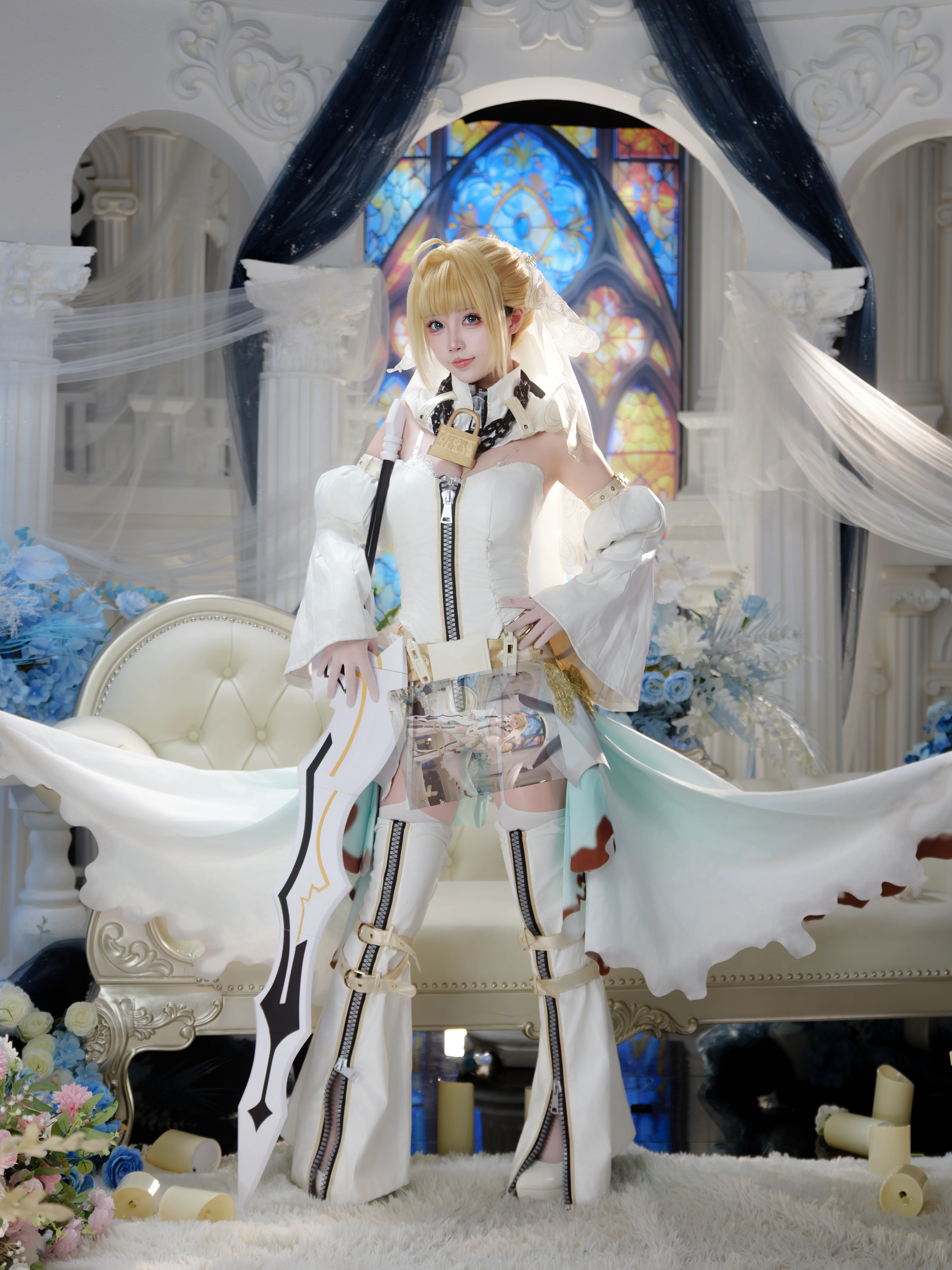 [Nero Cosplay] The Roman Emperor's White Wedding - Image 6