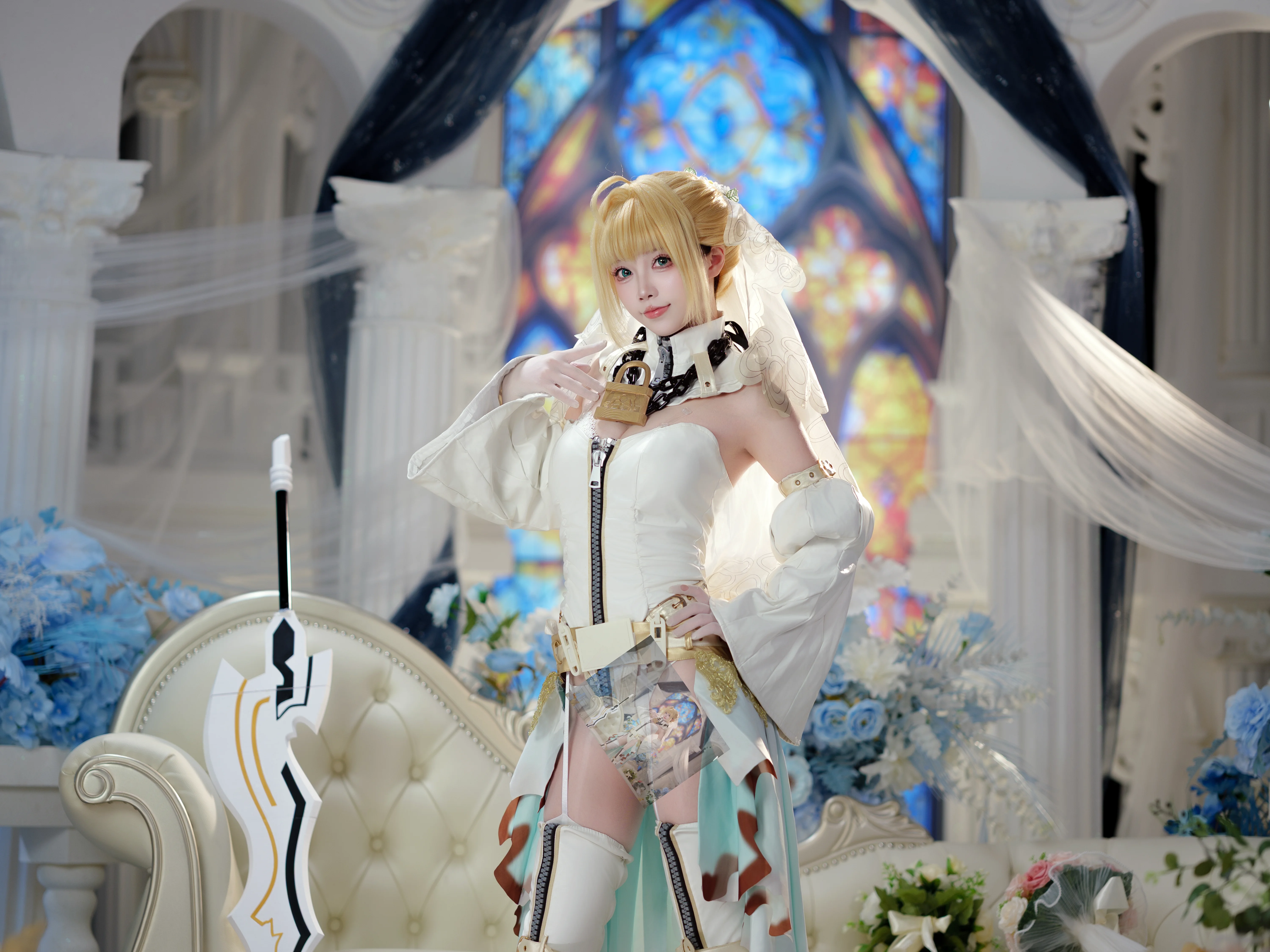 [Nero Cosplay] The Roman Emperor's White Wedding - Image 7