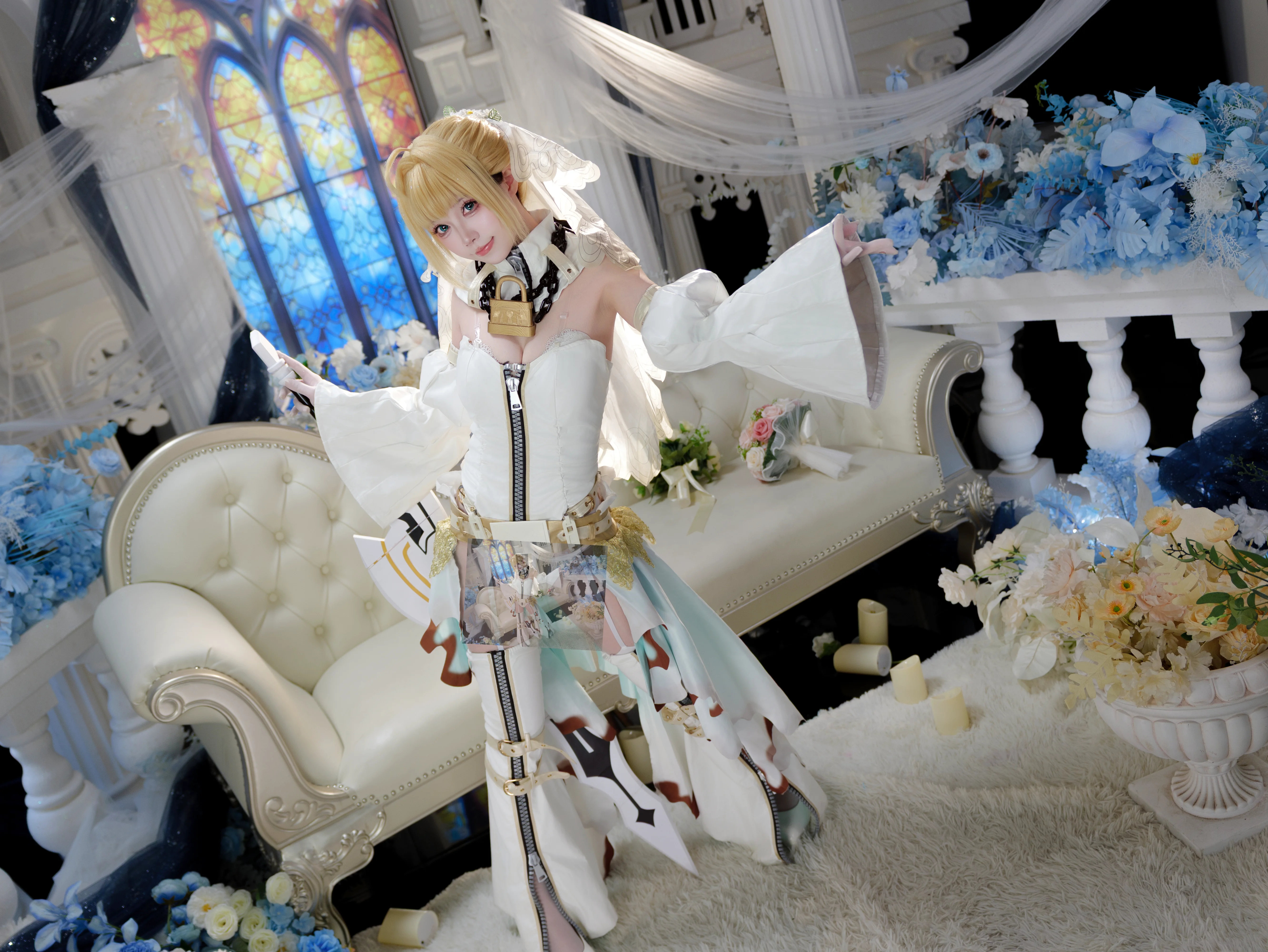[Nero Cosplay] The Roman Emperor's White Wedding - Image 8